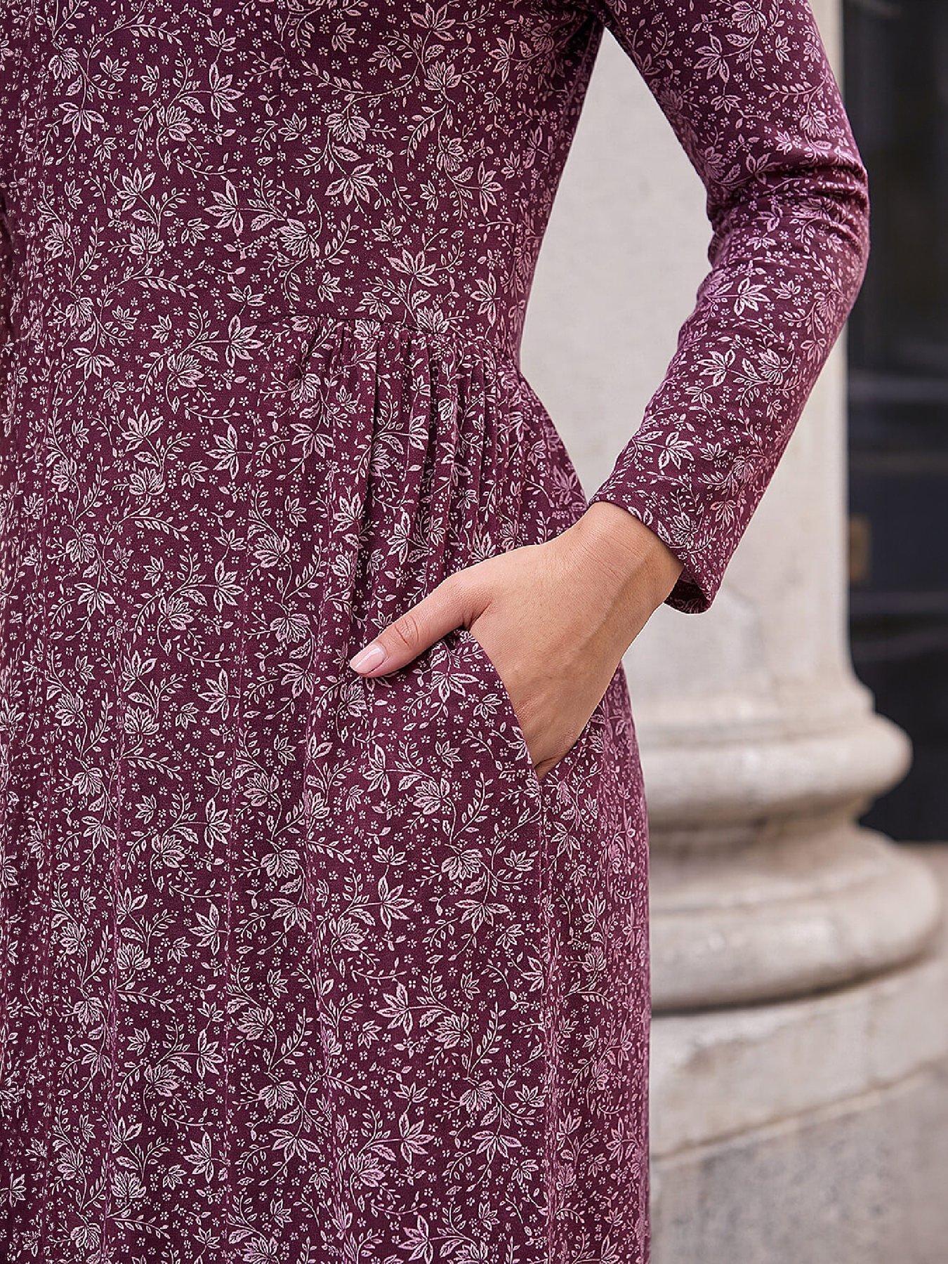 Image 4 of 4 of Roman Side Detail Short Dress