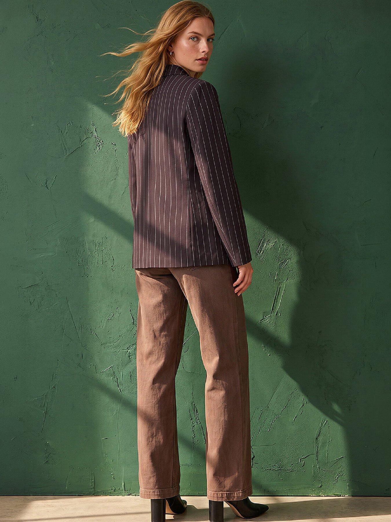 Image 3 of 4 of Roman Mini Pin Stripe Jacket