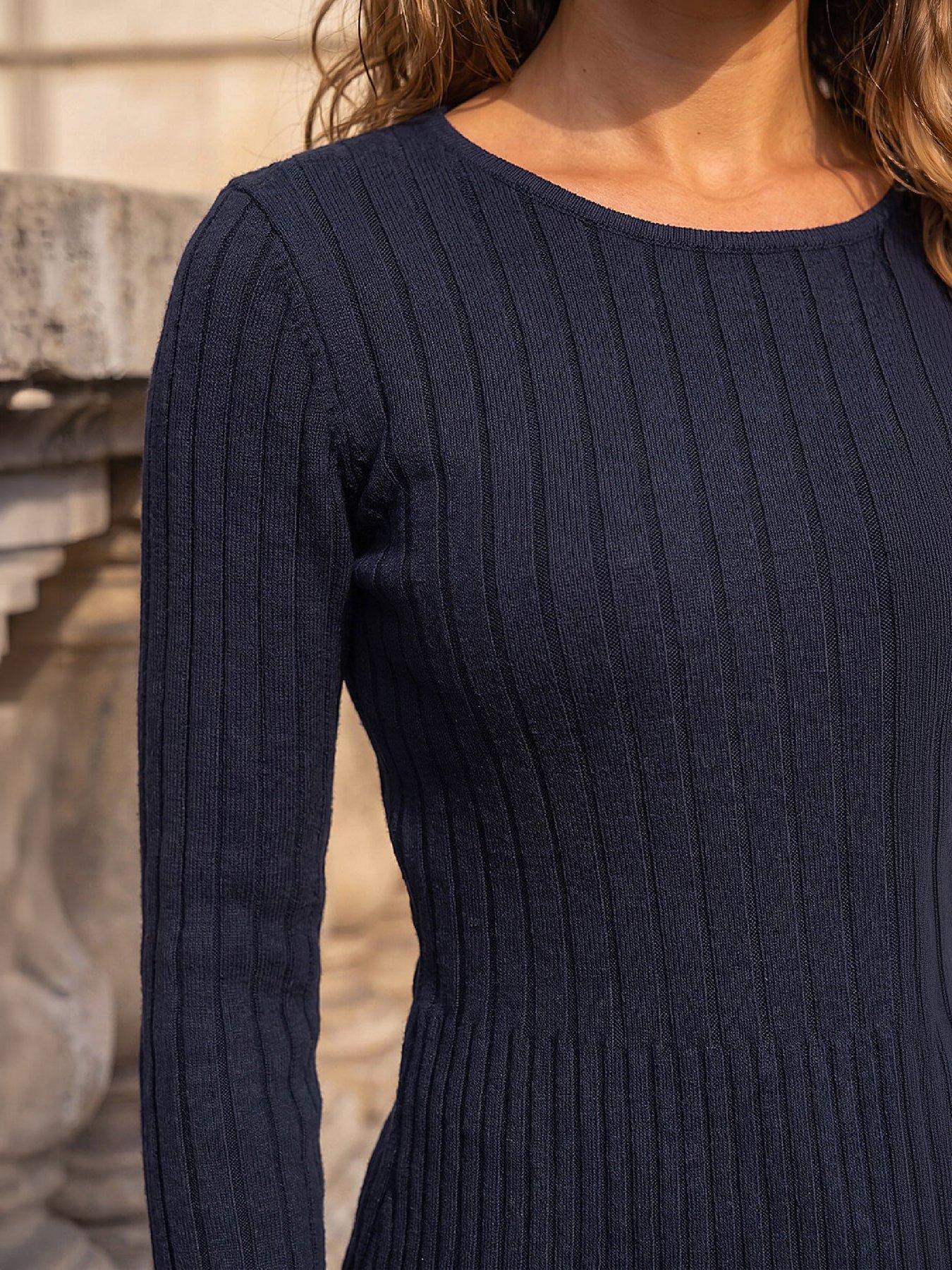 Image 2 of 4 of Roman Soft Ribbed Knit Top