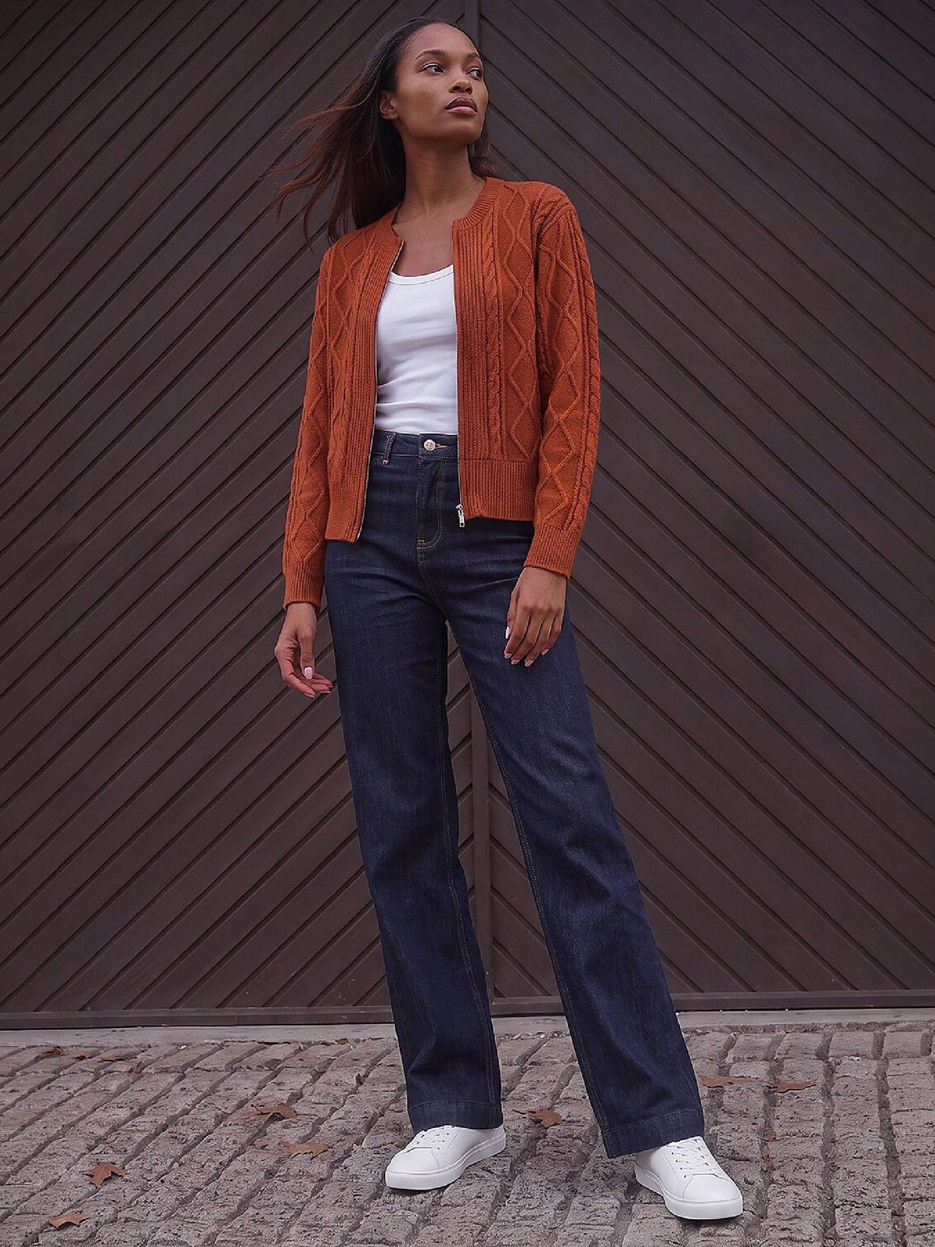 Image 3 of 4 of Roman Knitted Cable Bomber
