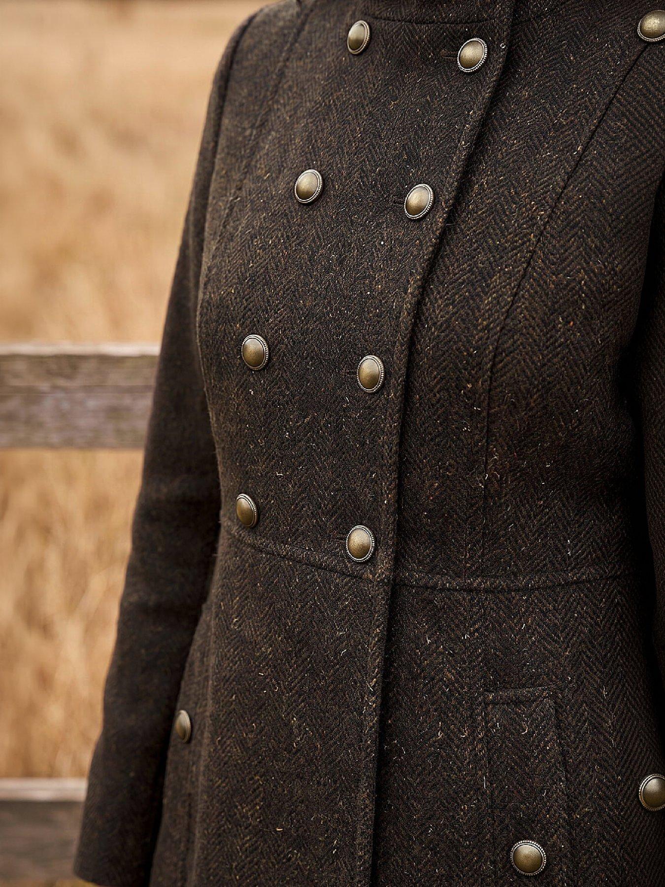 Image 2 of 4 of Roman Petite Funnel Neck Coat