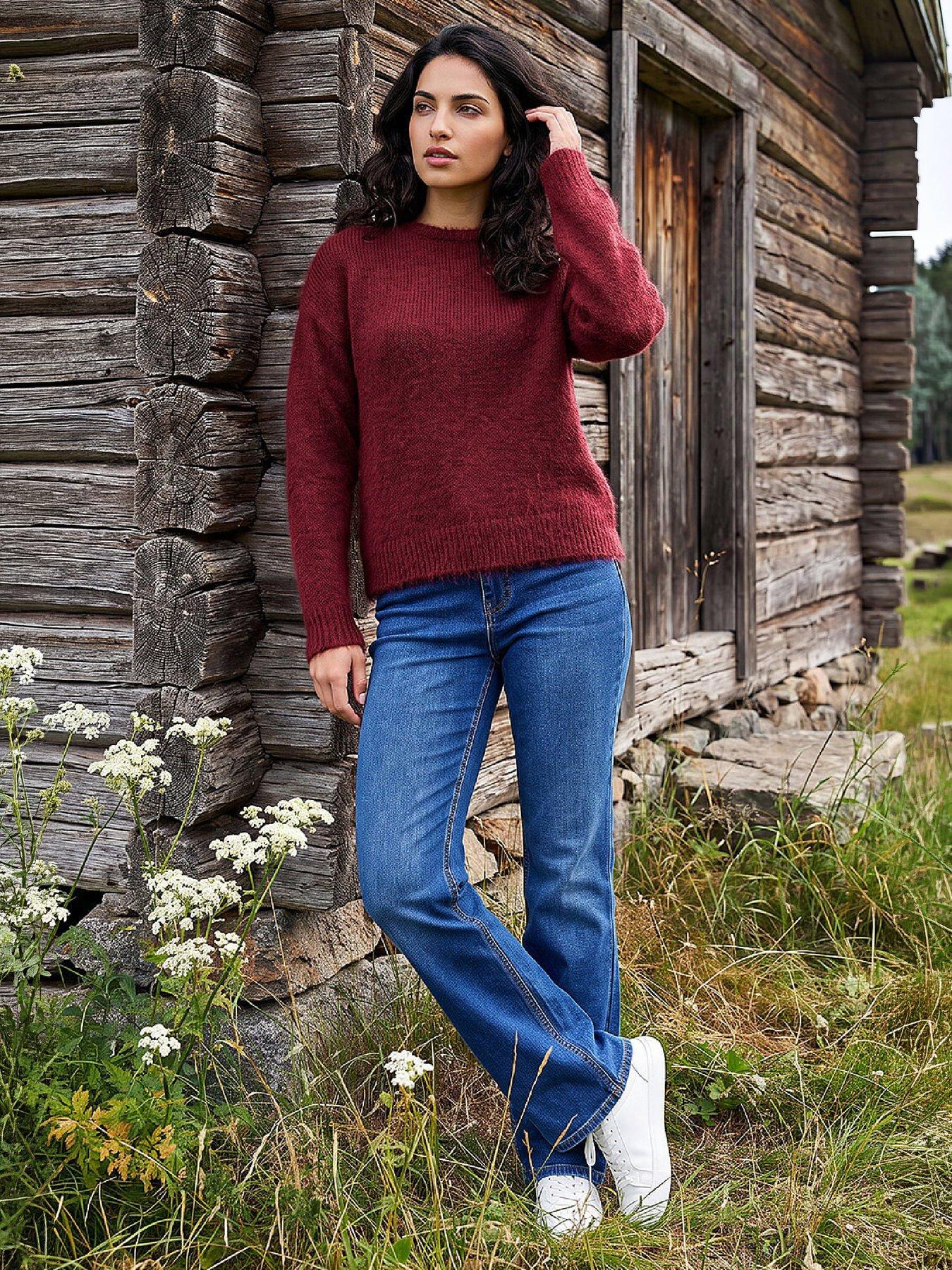 Image 3 of 4 of Roman Dusk Brushed Fluffy Knit Jumper
