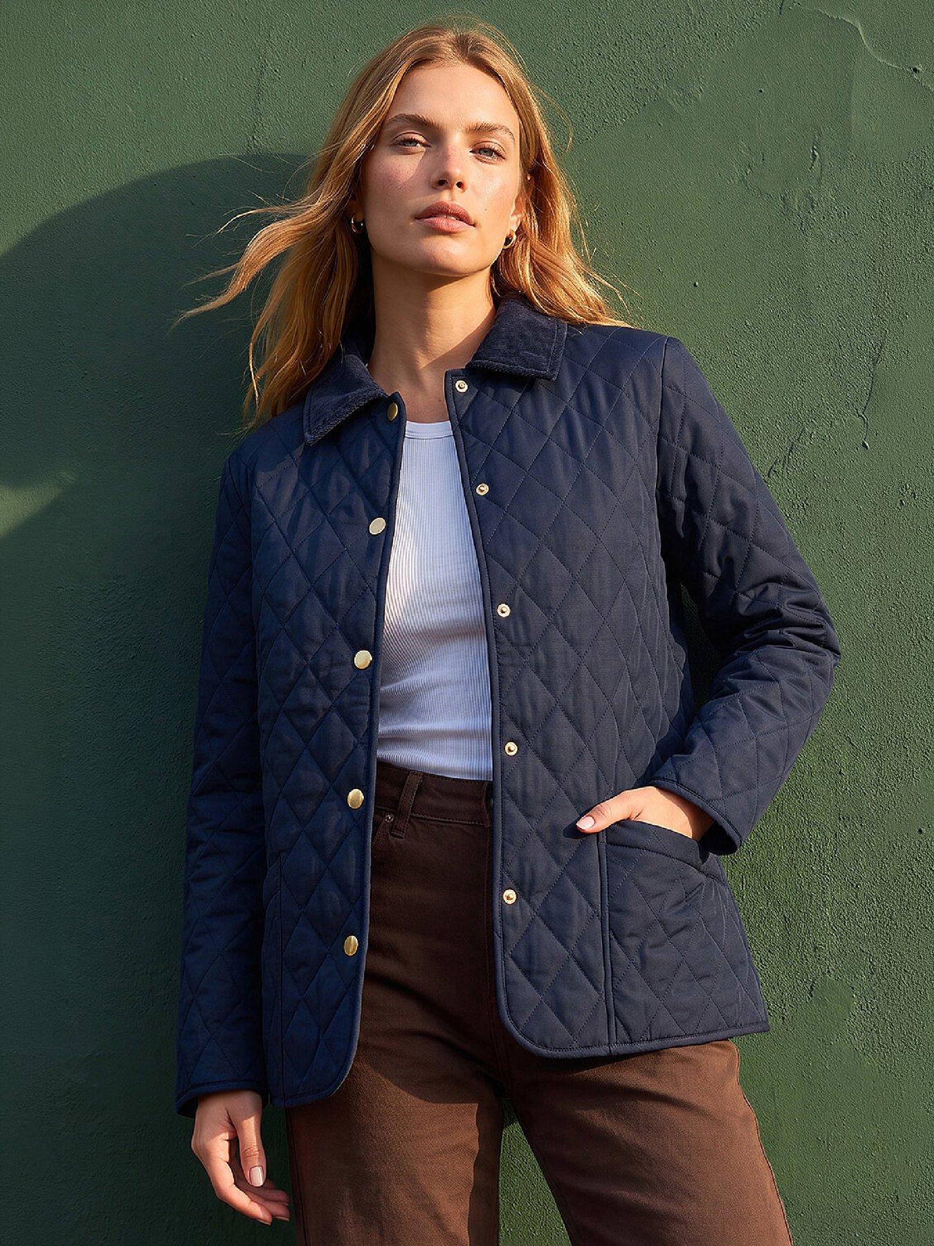 Image 1 of 4 of Roman Quilted Collar JKT