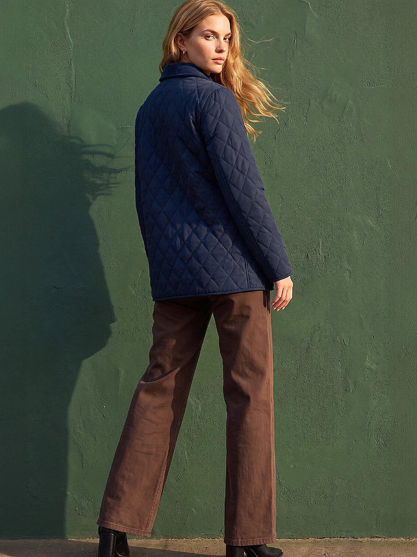 Image 2 of 4 of Roman Quilted Collar JKT