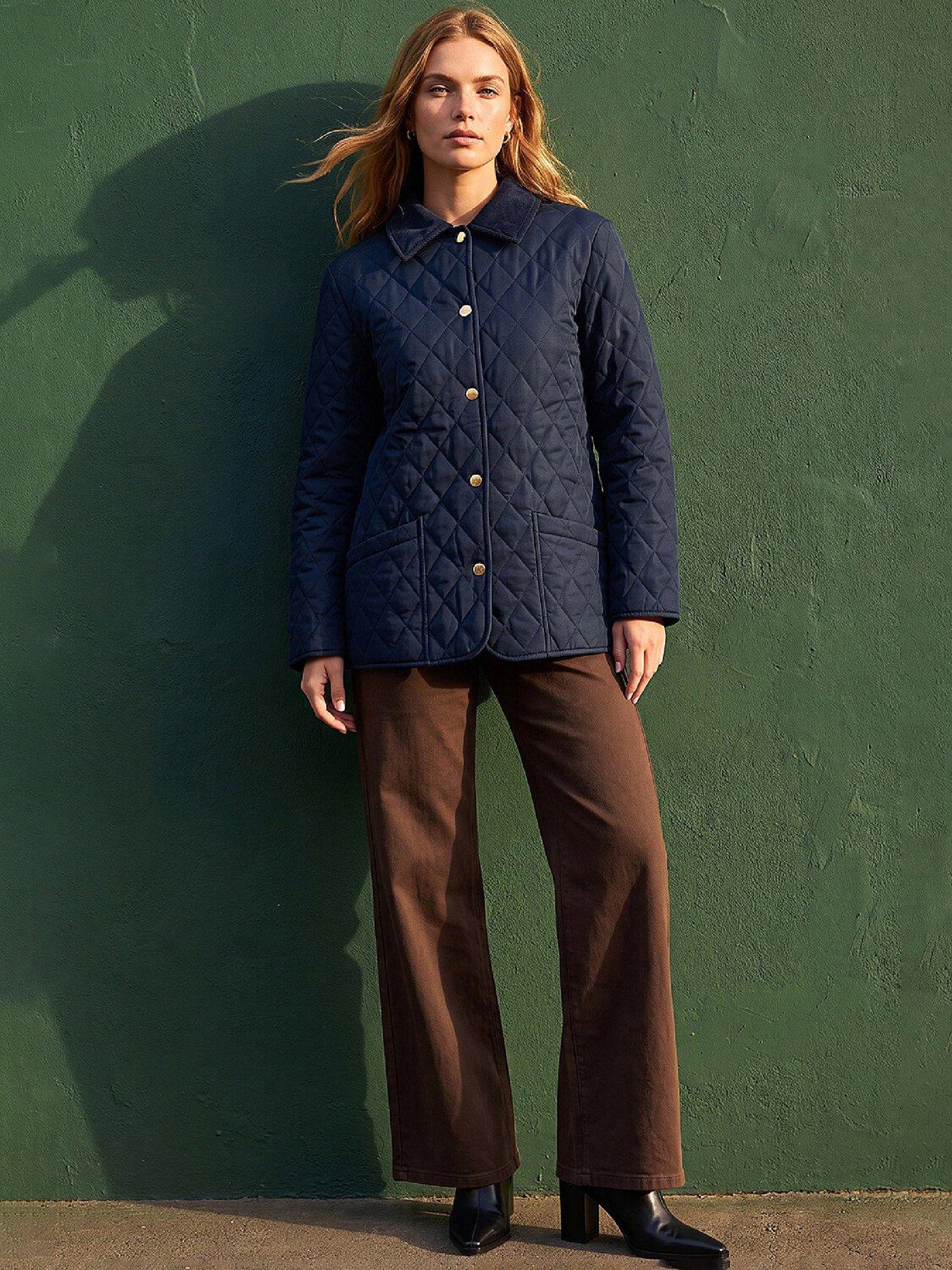 Image 3 of 4 of Roman Quilted Collar JKT