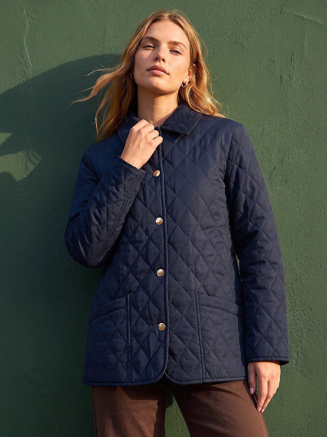 Image 4 of 4 of Roman Quilted Collar JKT