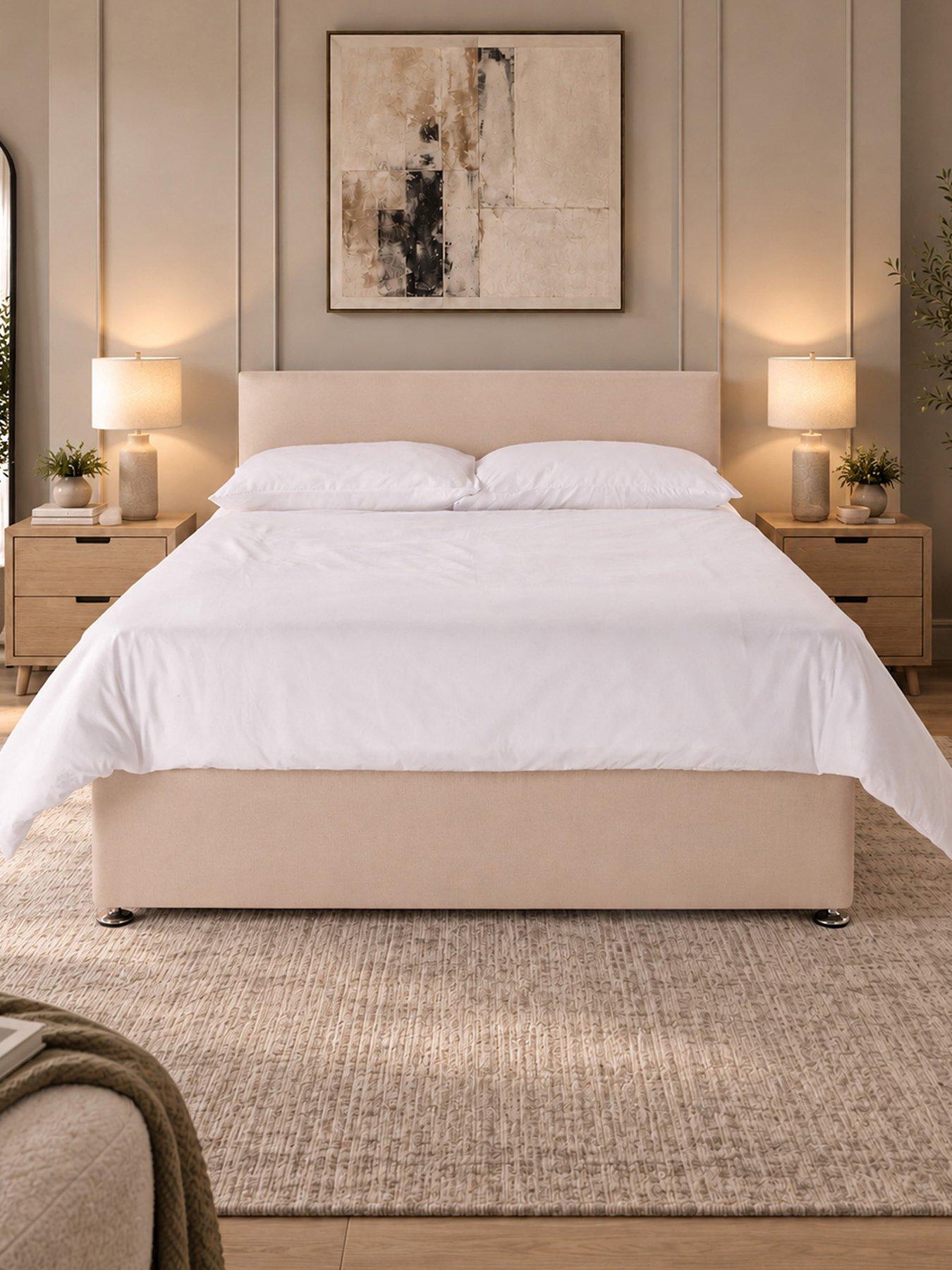 Image 4 of 7 of Aspire Essentials Bed Base & Comfort Mattress Set - Sg N/s