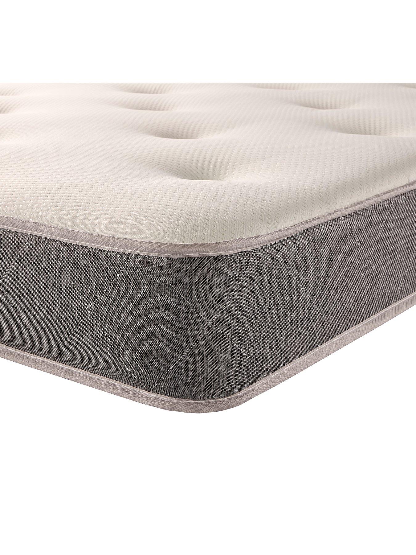 Image 6 of 7 of Aspire Essentials Bed Base &amp; Memory Mattress Set with Storage Options