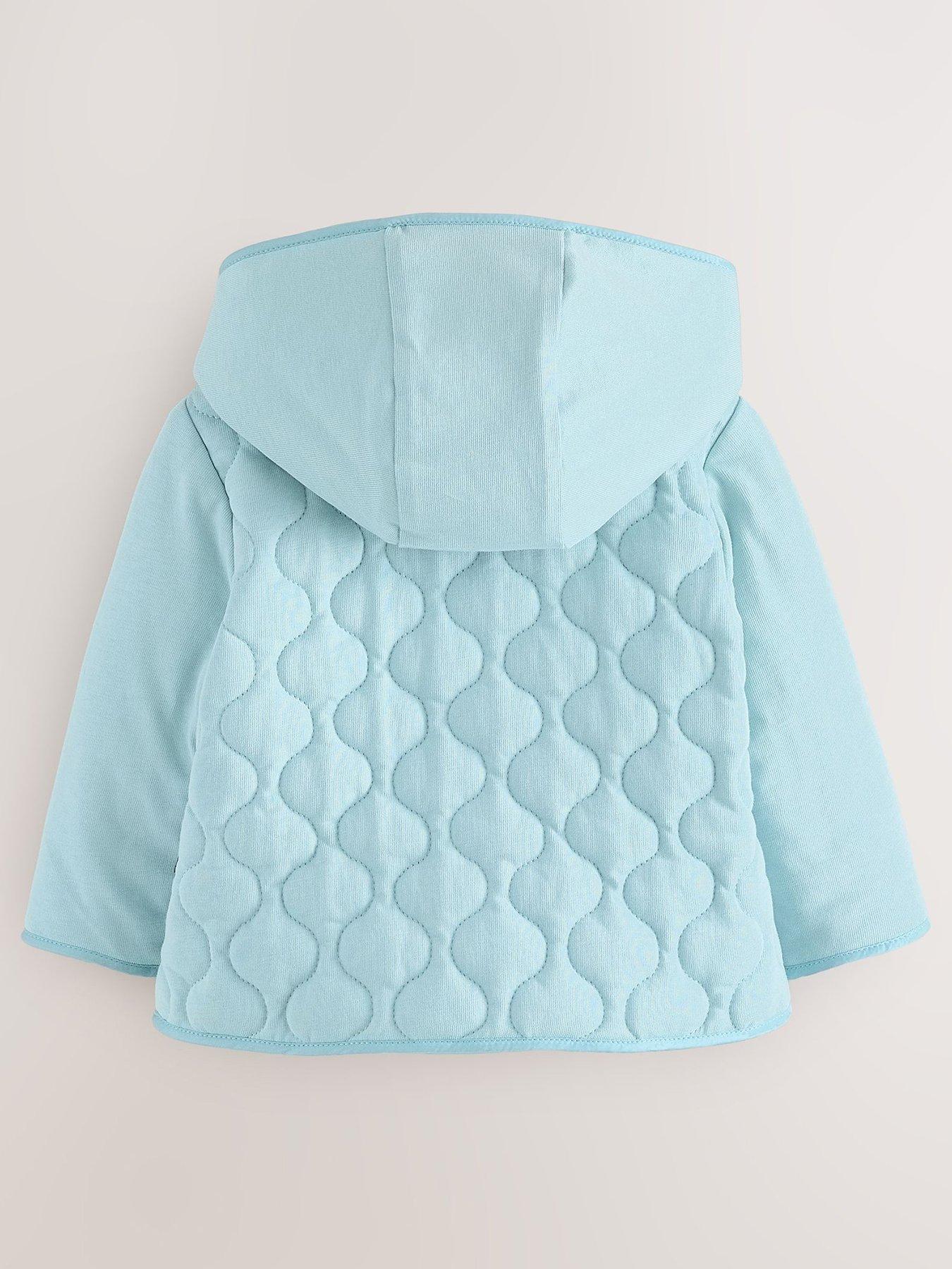 Image 2 of 6 of Ted Baker Baby Boys Quilted Jacket - Green