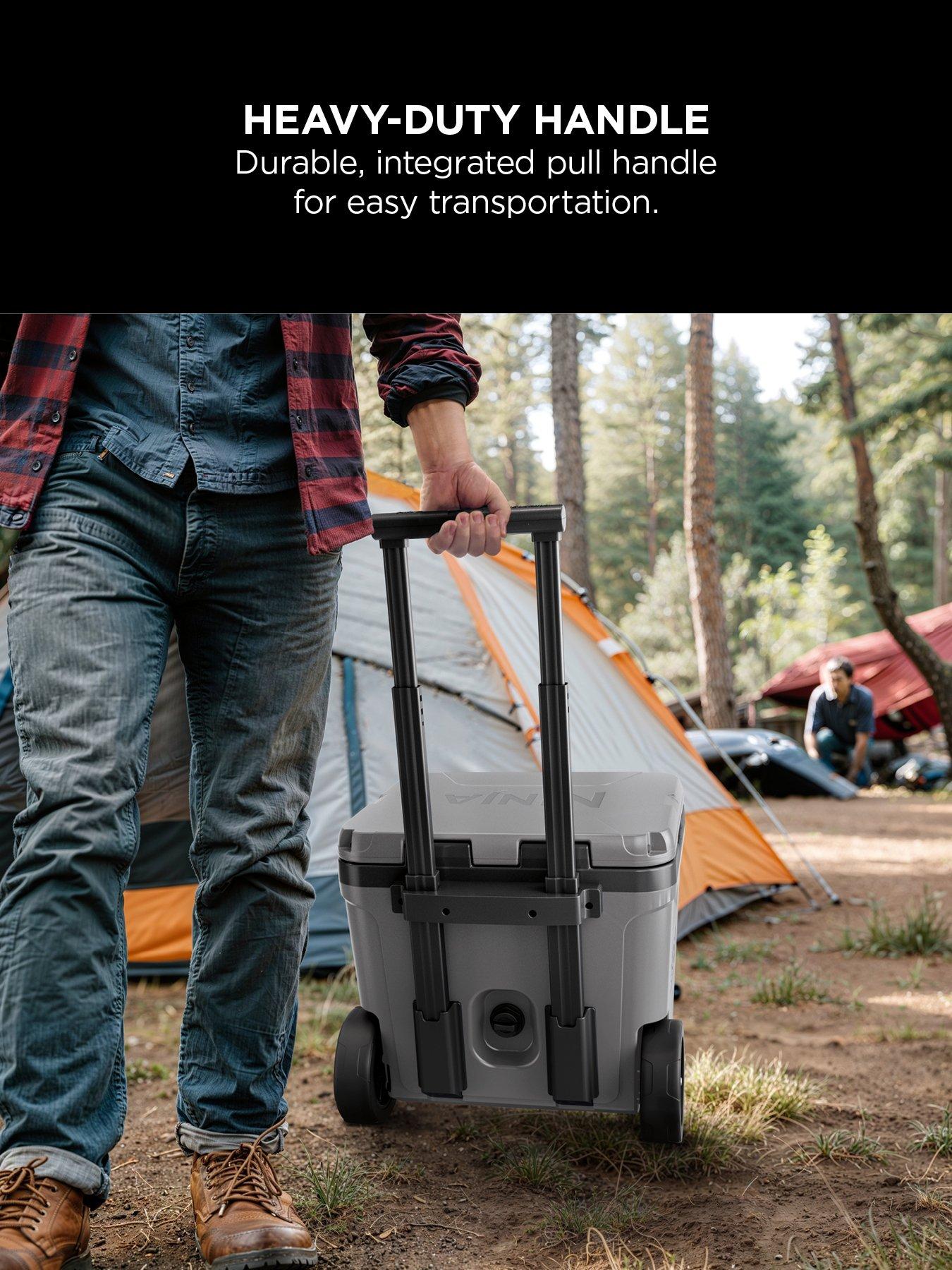 Image 7 of 7 of NINJA FrostVault 30QT/28L Wheeled Cooler with Dry Zone, Slate Grey FB230UKGY / FB230EUGY