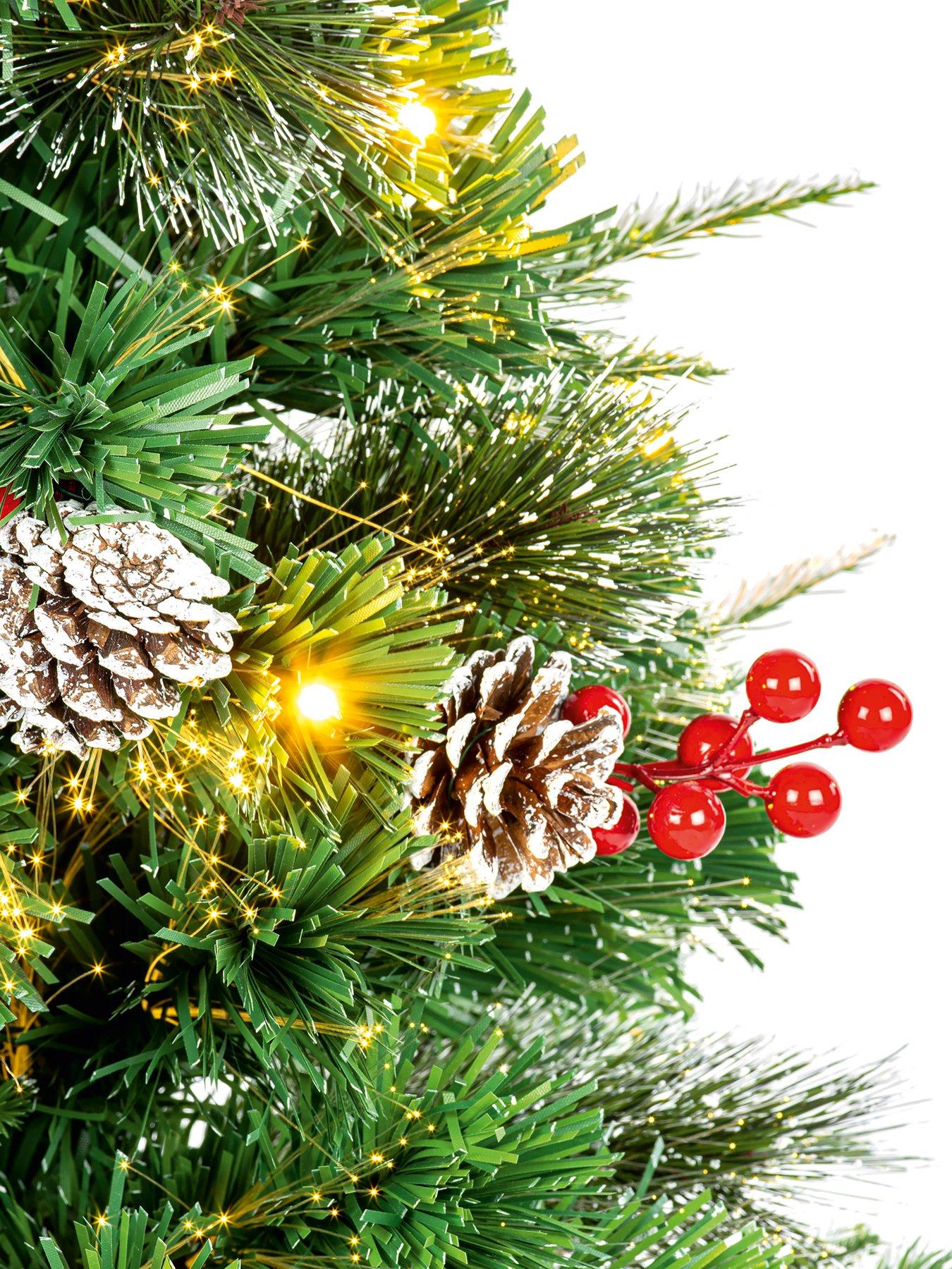 Image 3 of 5 of Premier Decorations 80cm New Jersey Fibre Optic Tree