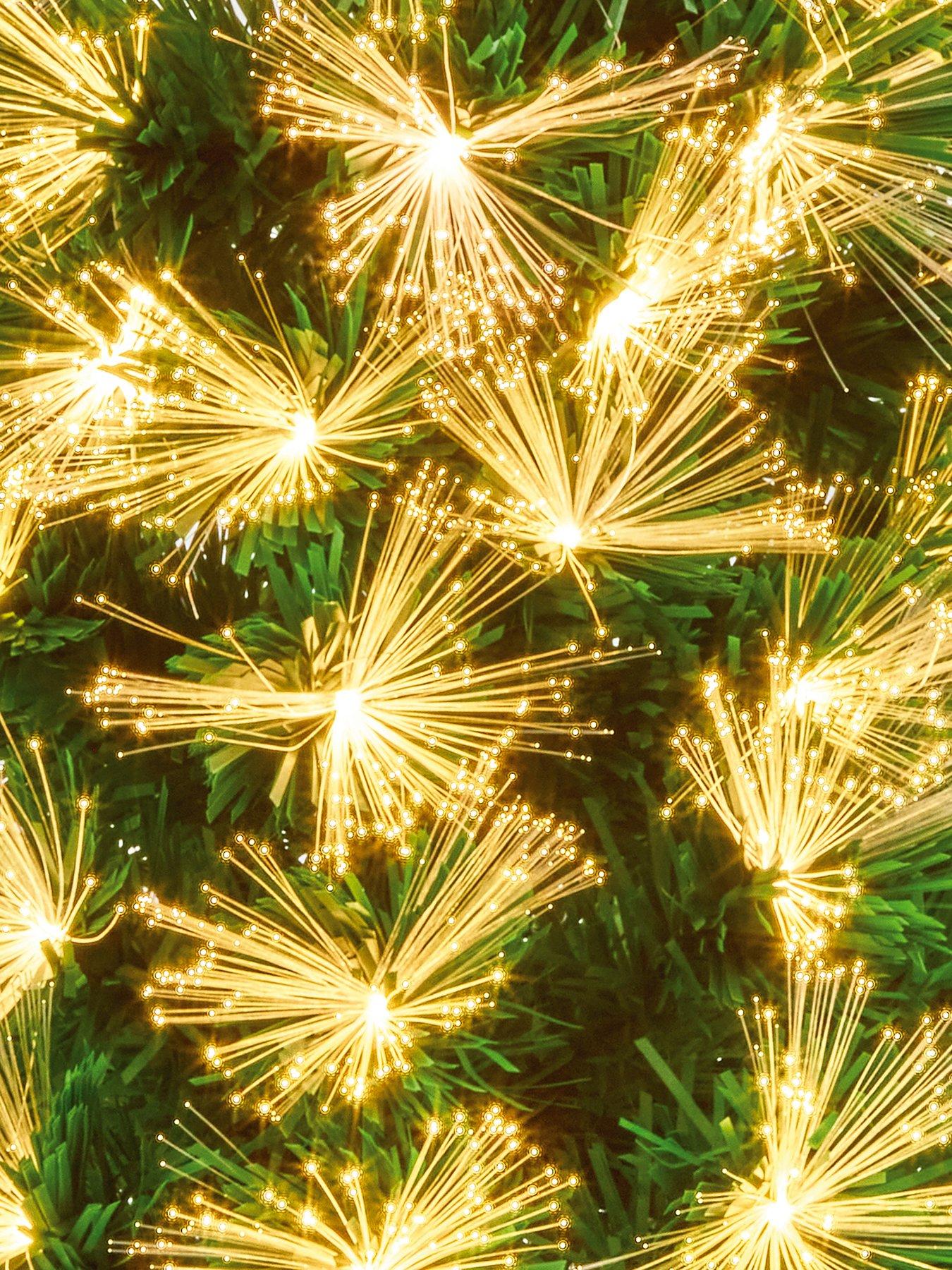 Image 4 of 5 of Premier Decorations 80cm Fibre Optic Tree Starbursts