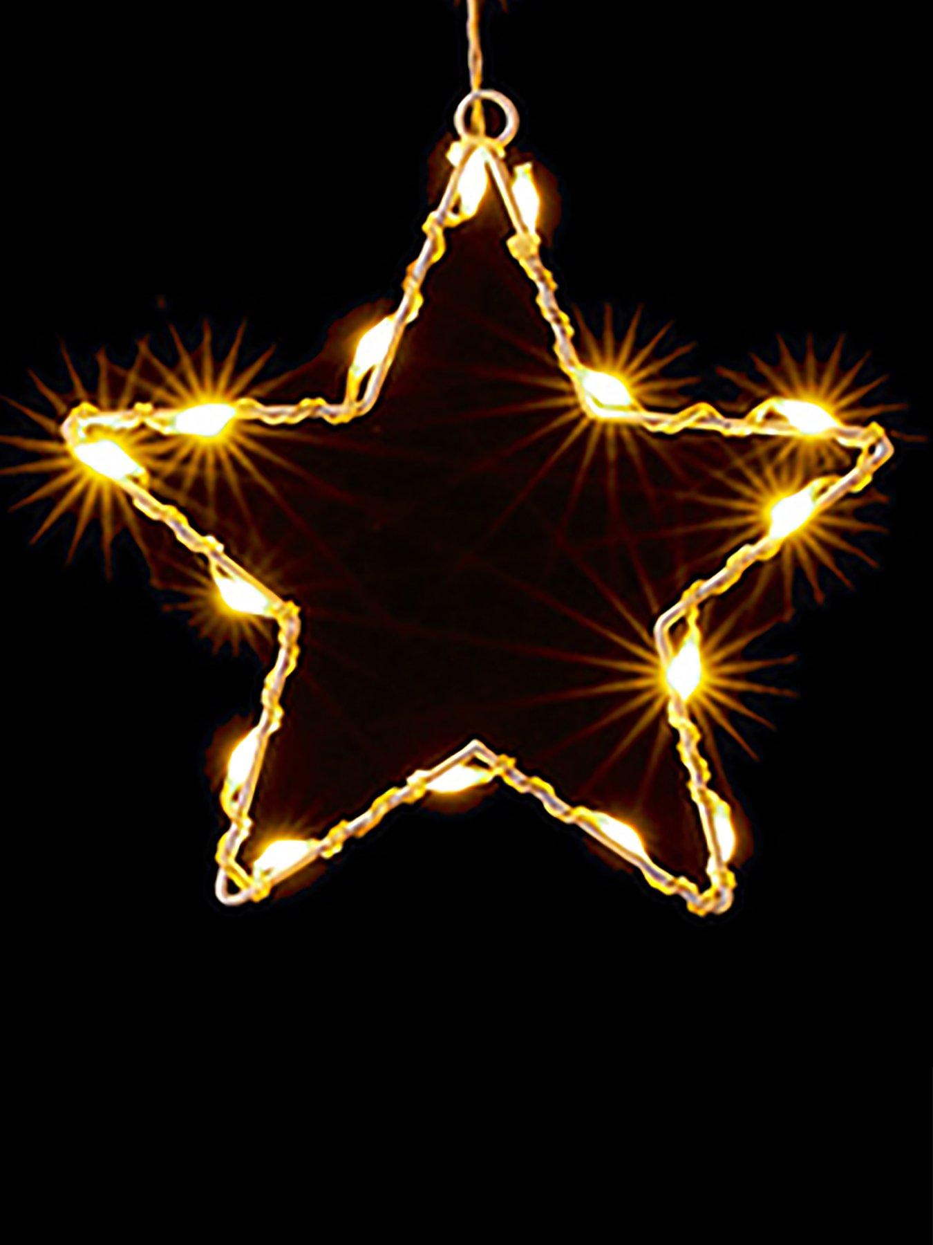 Image 2 of 4 of Premier Decorations 1.2 X 1.2m Multi Action Flexibrights Star V Curtain Light