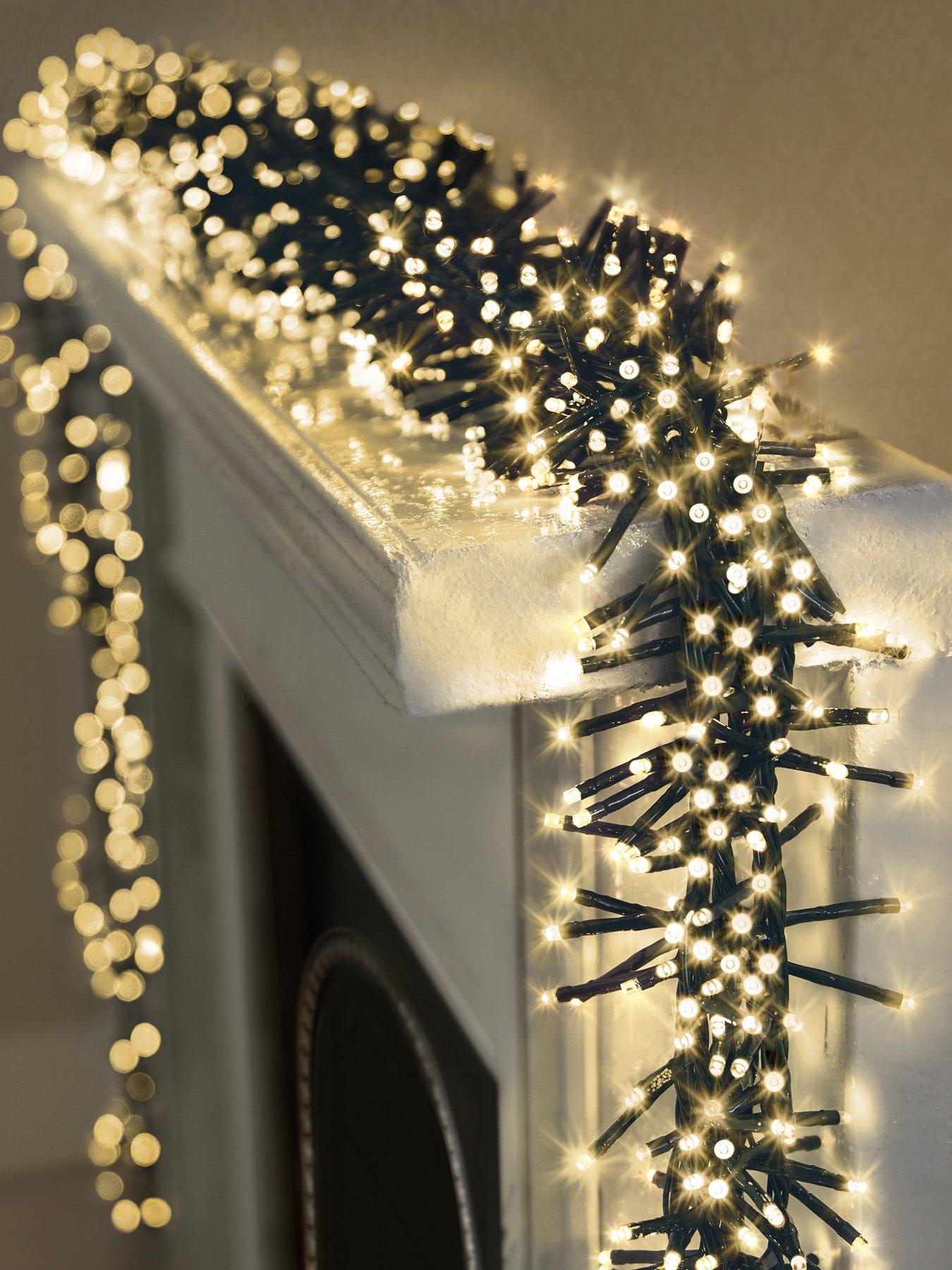 Image 2 of 5 of Premier Decorations 960 Multi Action  Cluster Lights