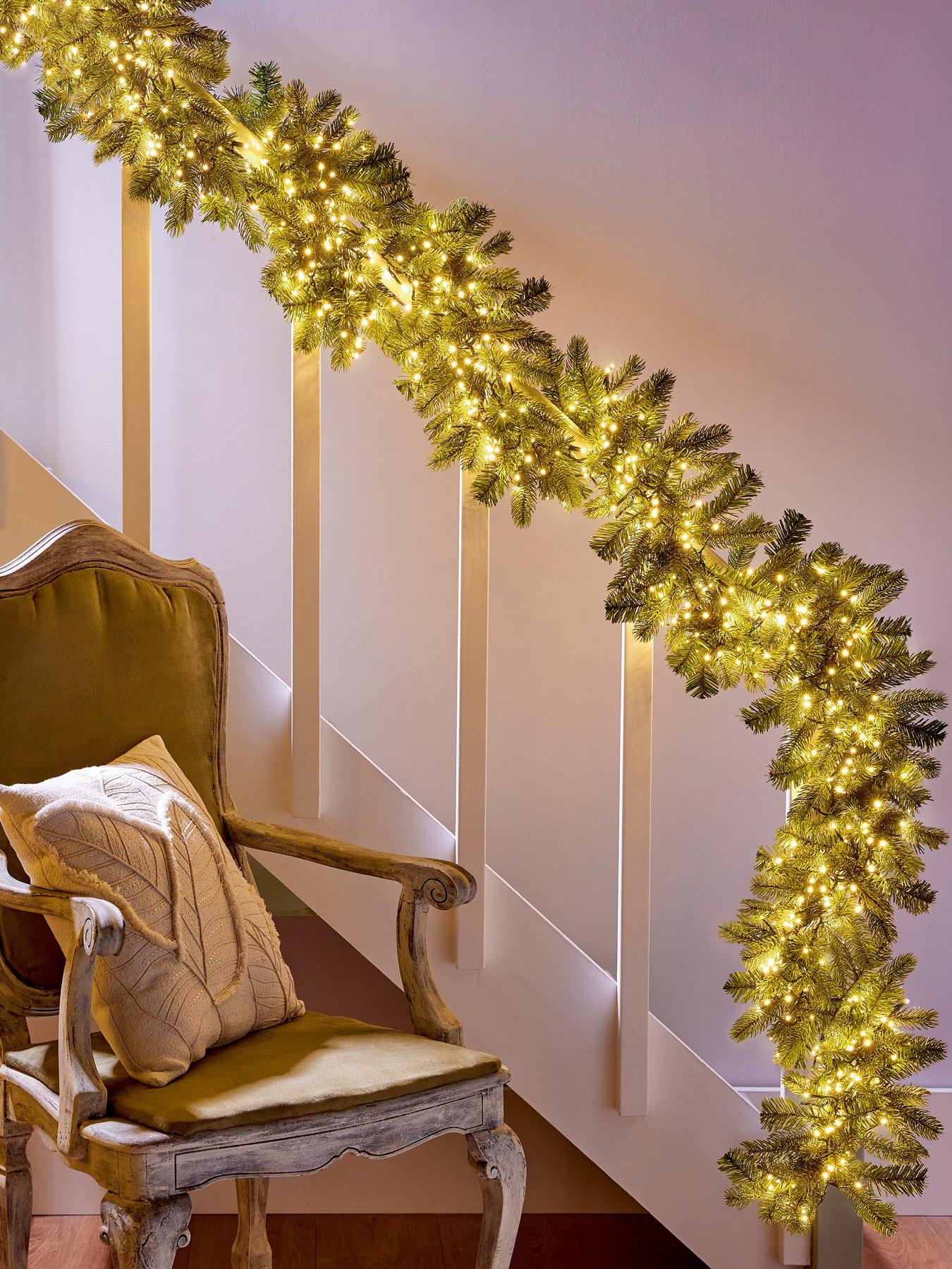 Image 4 of 5 of Premier Decorations 2000 Multi Action Cluster Lights With Warm White Led