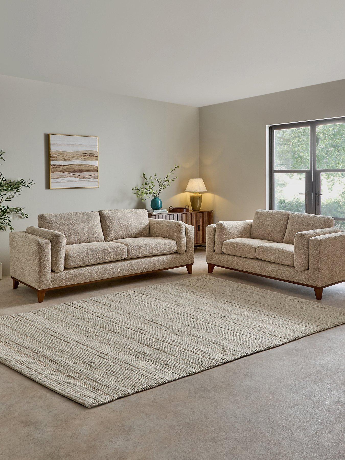 Image 1 of 7 of The Very Collection Chiswick Fabric 3 + 2 Seater Sofa
