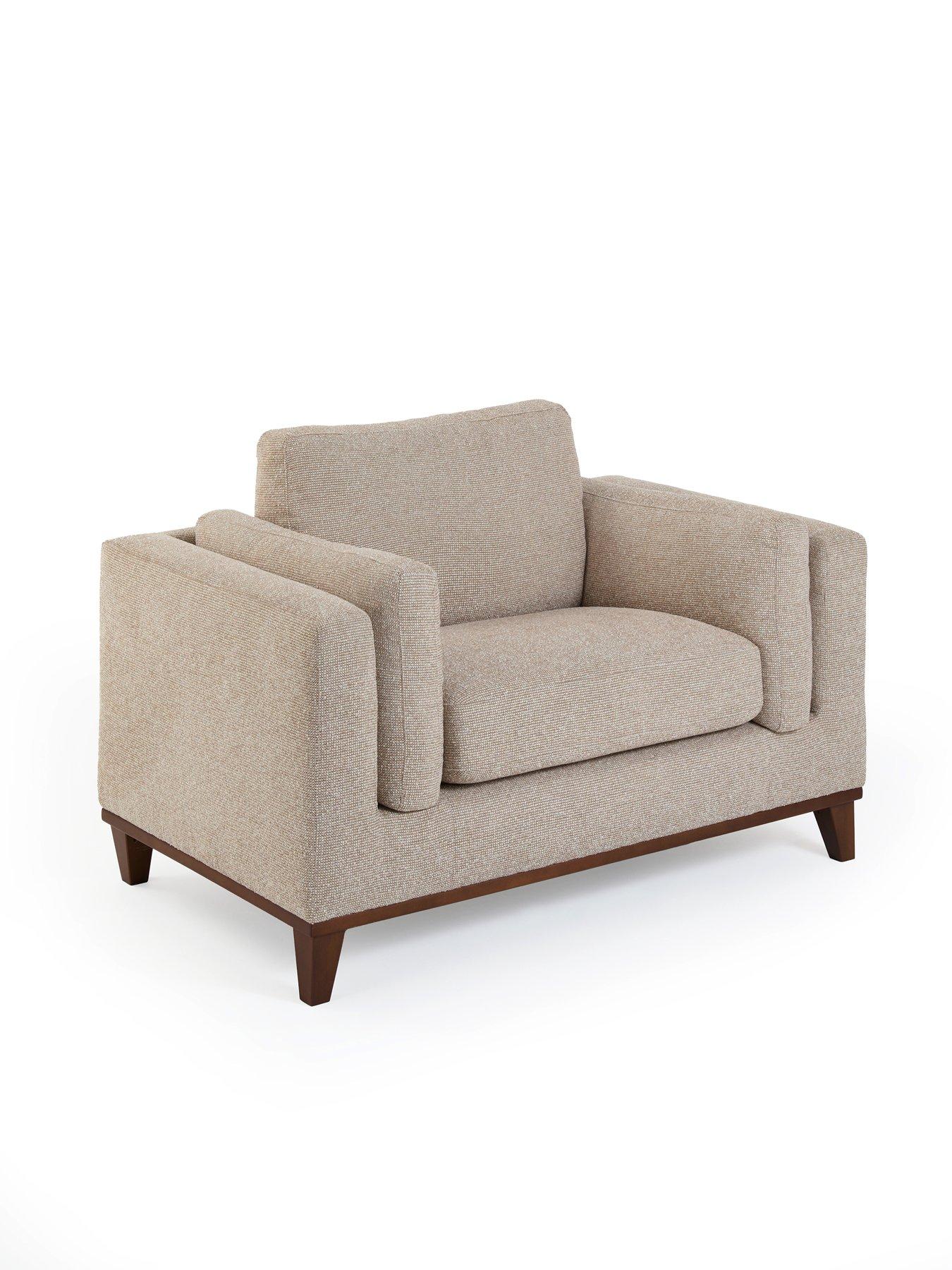 Image 3 of 7 of The Very Collection Chiswick Fabric Snuggle Chair