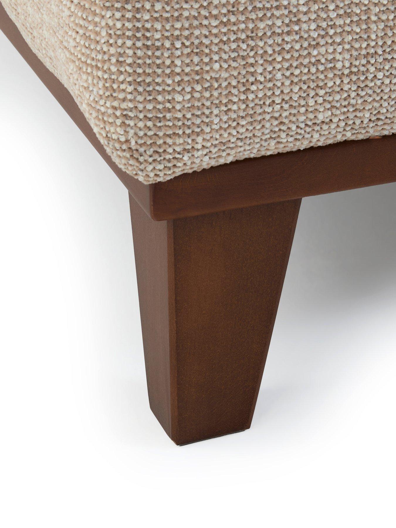 Image 5 of 7 of The Very Collection Chiswick Fabric Footstool