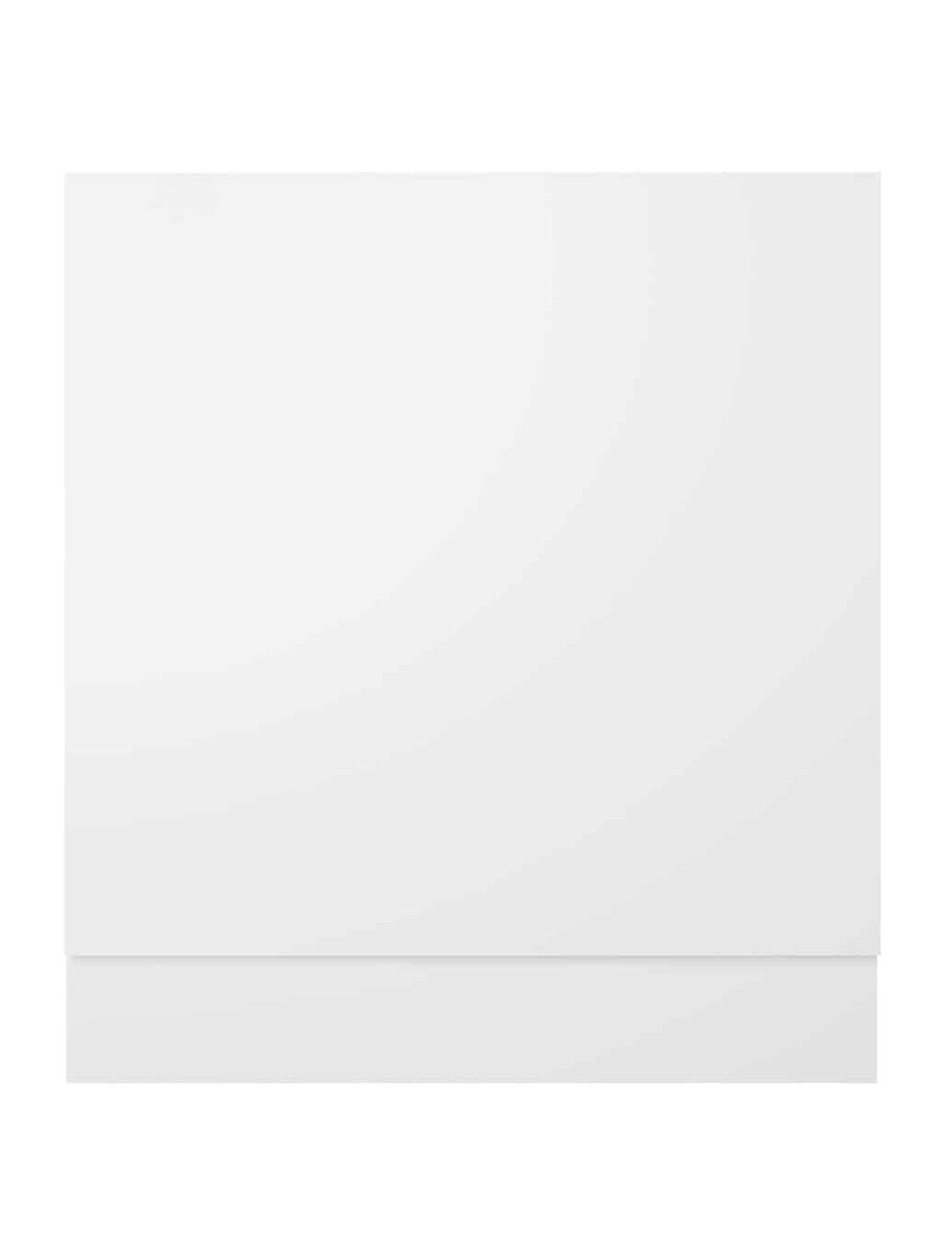 Image 4 of 6 of Walplus Dishwasher Panel Lyon White 59.5x3x67 Cm Engineered Wood