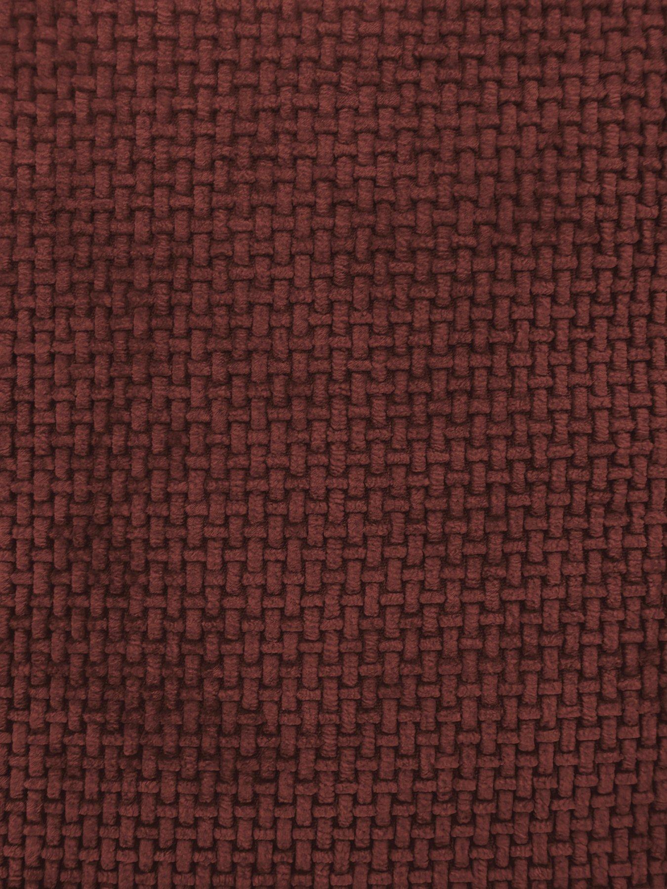 Image 3 of 4 of rucomfy Waffle Cushion - Burgundy- 2 Pack