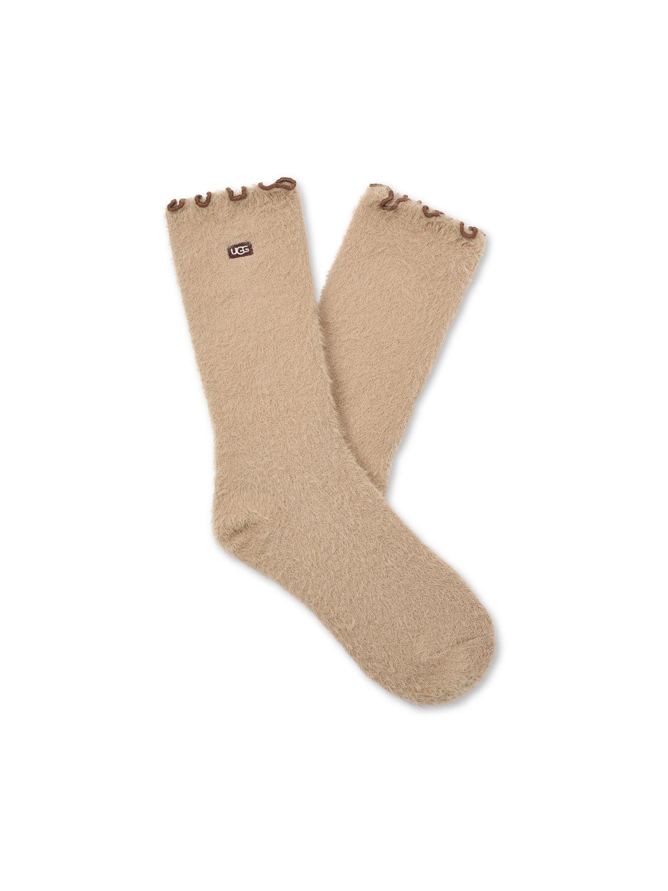 Image 4 of 5 of UGG Womens 3 Pack Logo Detail Socks - Multi