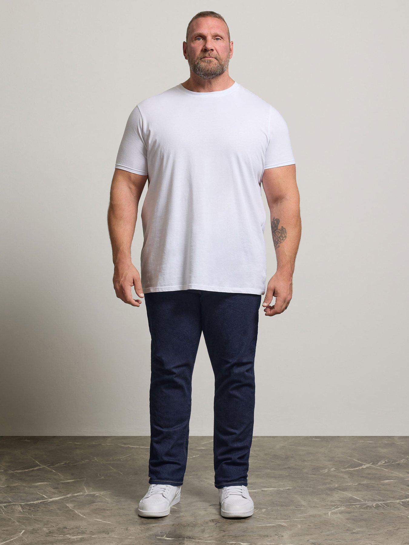 Image 3 of 4 of BadRhino Badrhino Dark Indigo Stretch Regular Jean 32" - Blue