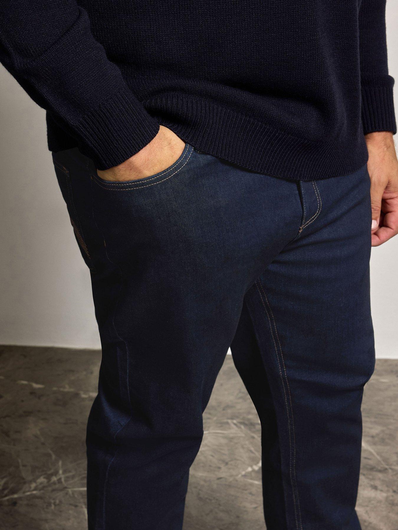 Image 4 of 4 of BadRhino Badrhino Dark Indigo Stretch Regular Jean 32" - Blue