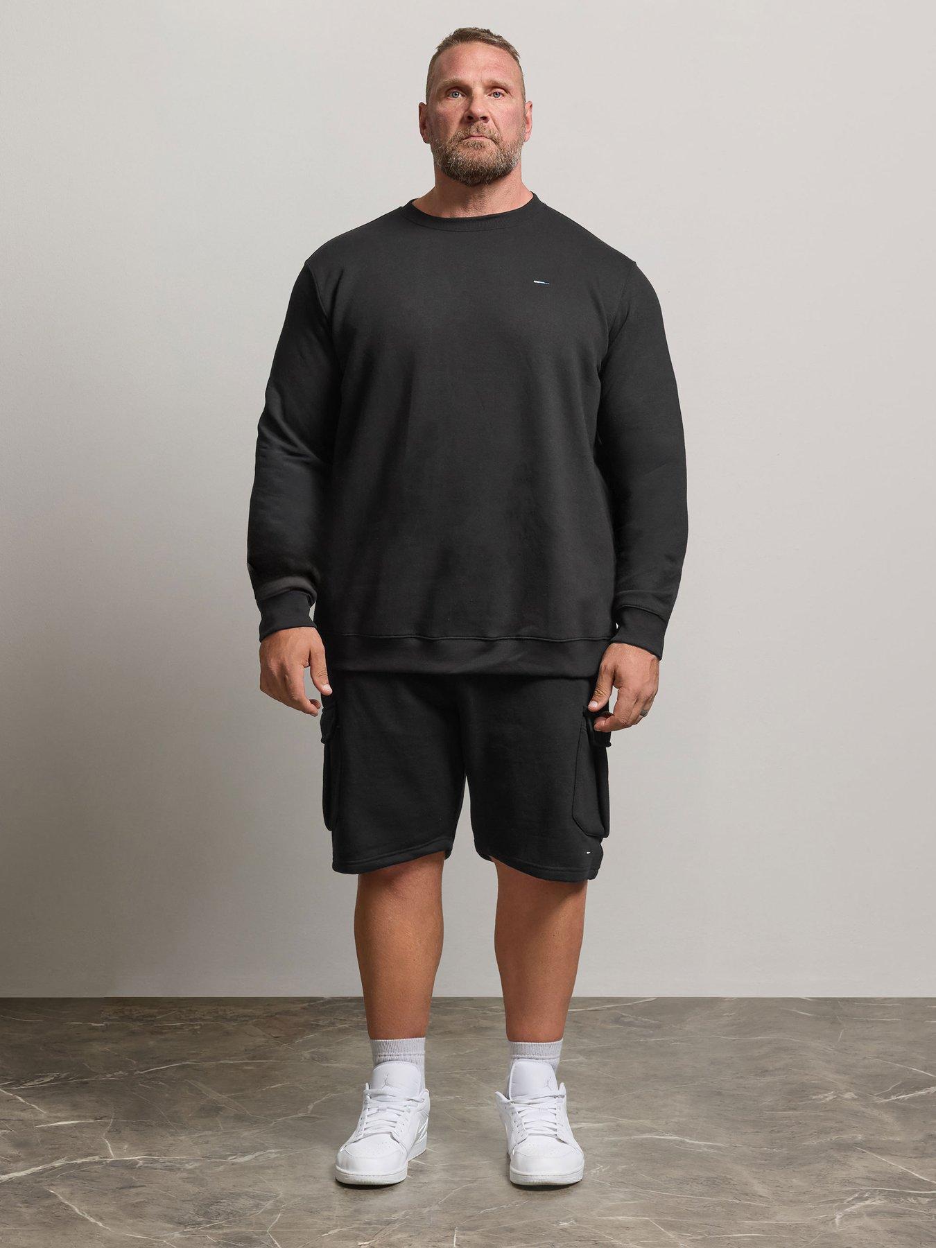 Image 3 of 4 of BadRhino Badrhino Jersey Cargo Shorts - Black