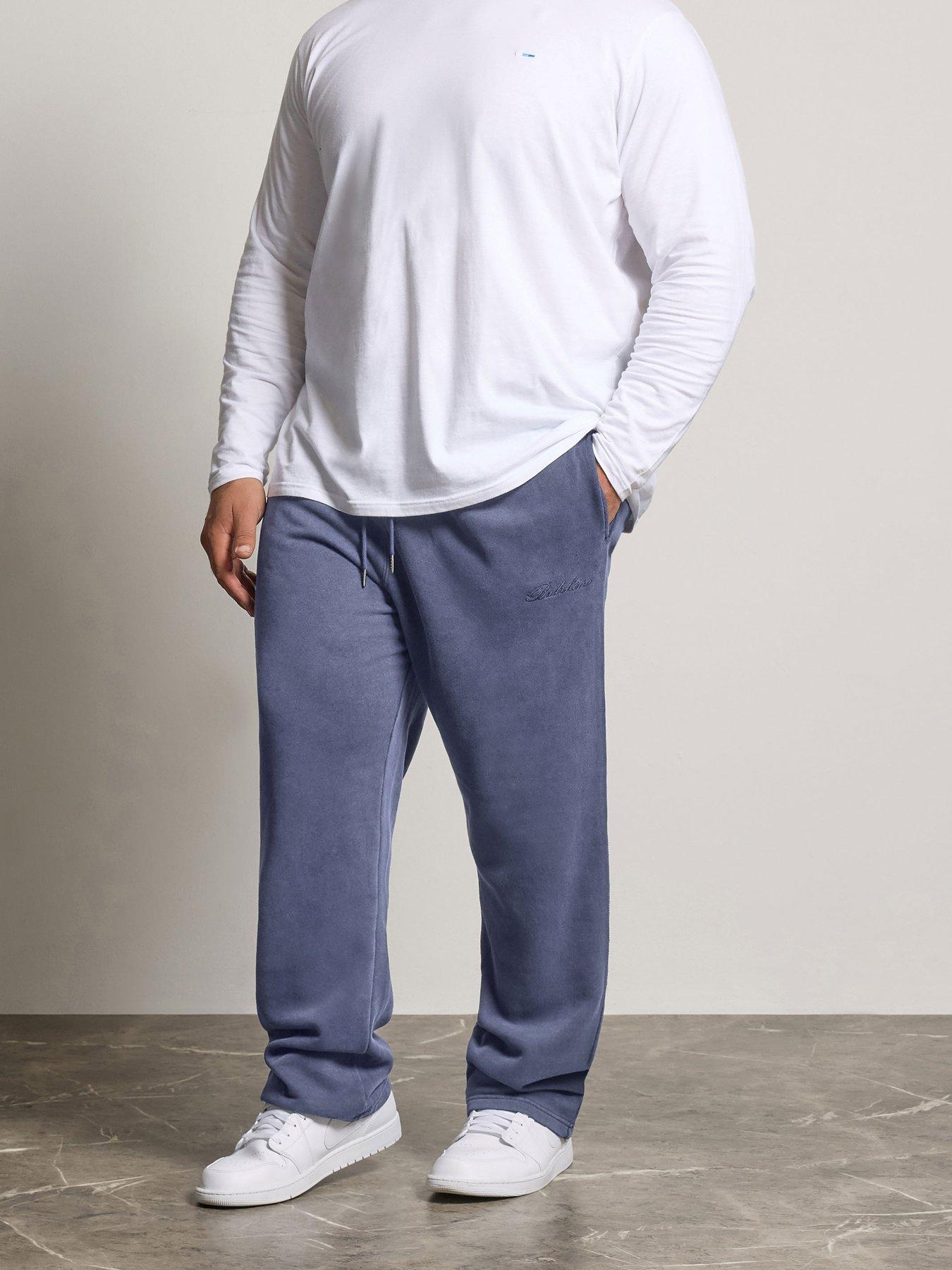 Image 1 of 4 of BadRhino Acid Wash Joggers - Blue