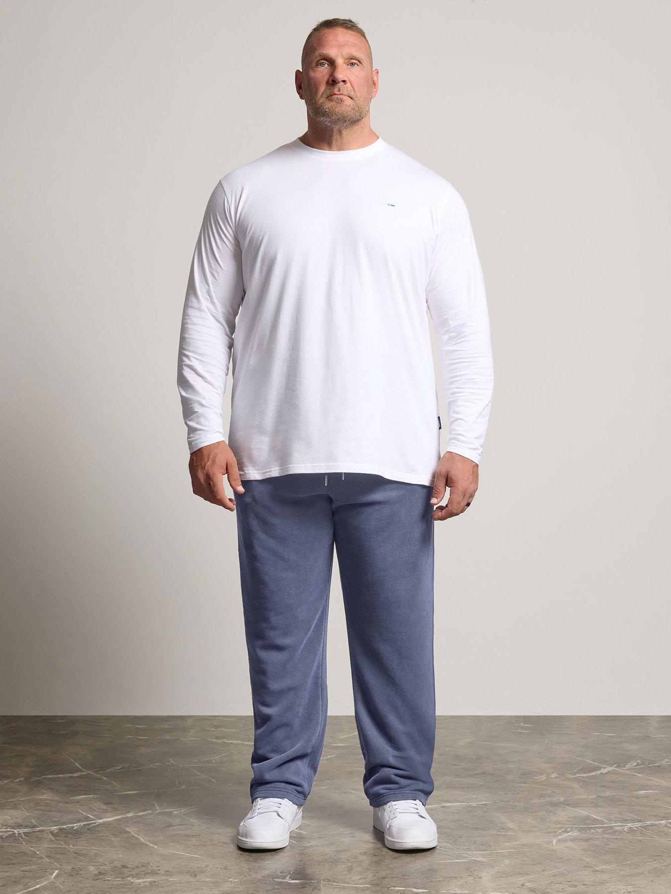 Image 3 of 4 of BadRhino Acid Wash Joggers - Blue