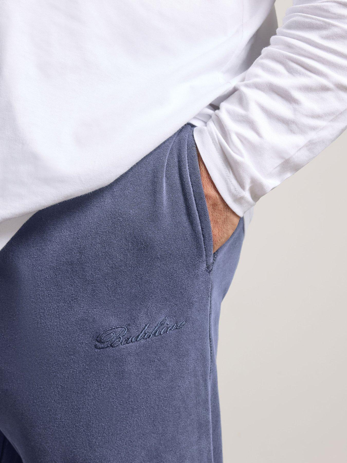 Image 4 of 4 of BadRhino Acid Wash Joggers - Blue