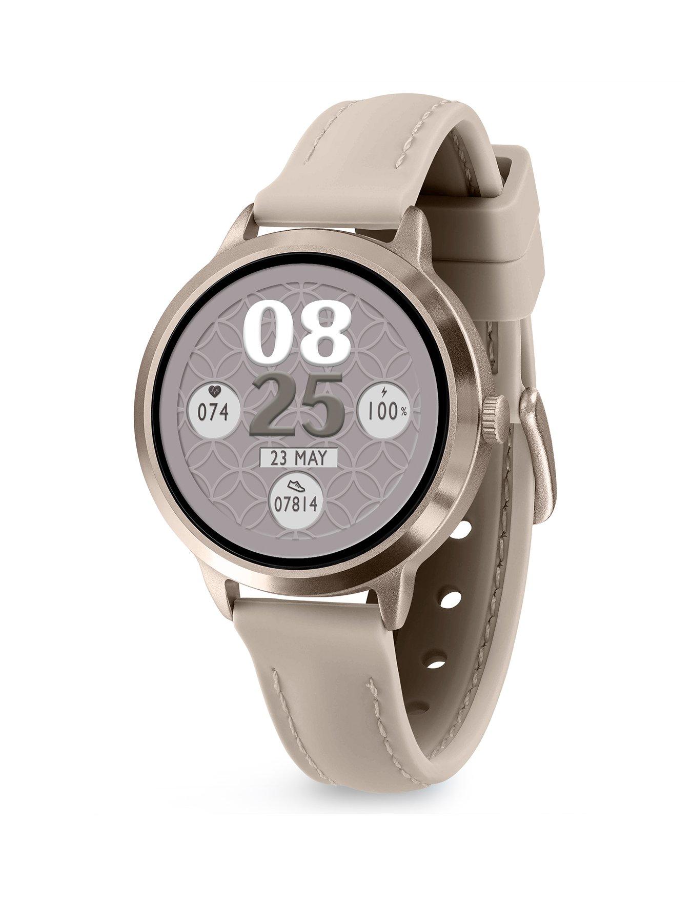 Image 1 of 7 of Reflex Active Spectra Mink Silicone Strap Smart Watch