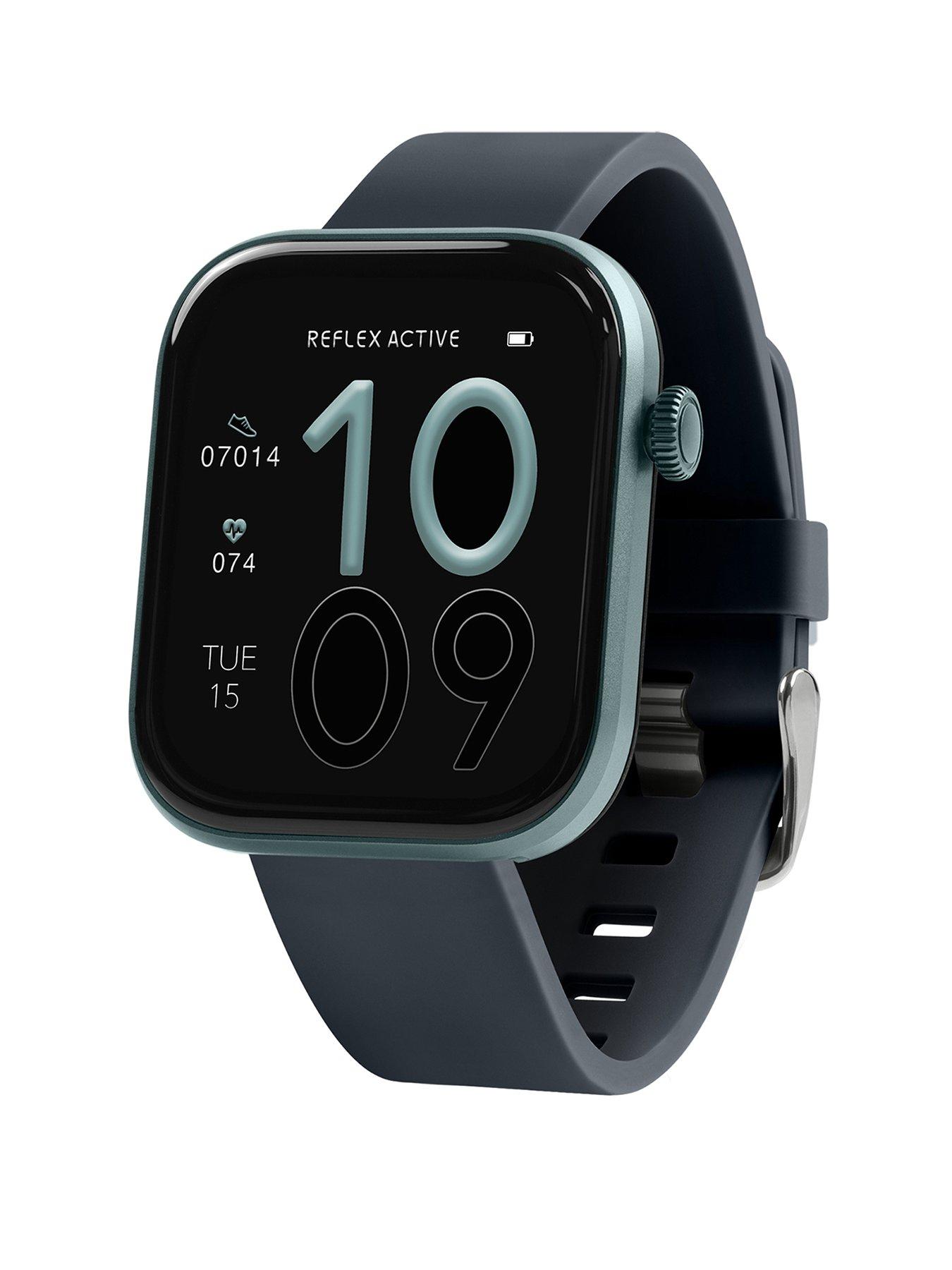 Image 1 of 8 of Reflex Active Reflex Active Spectra Dark Grey Silicone Strap Smart Watch