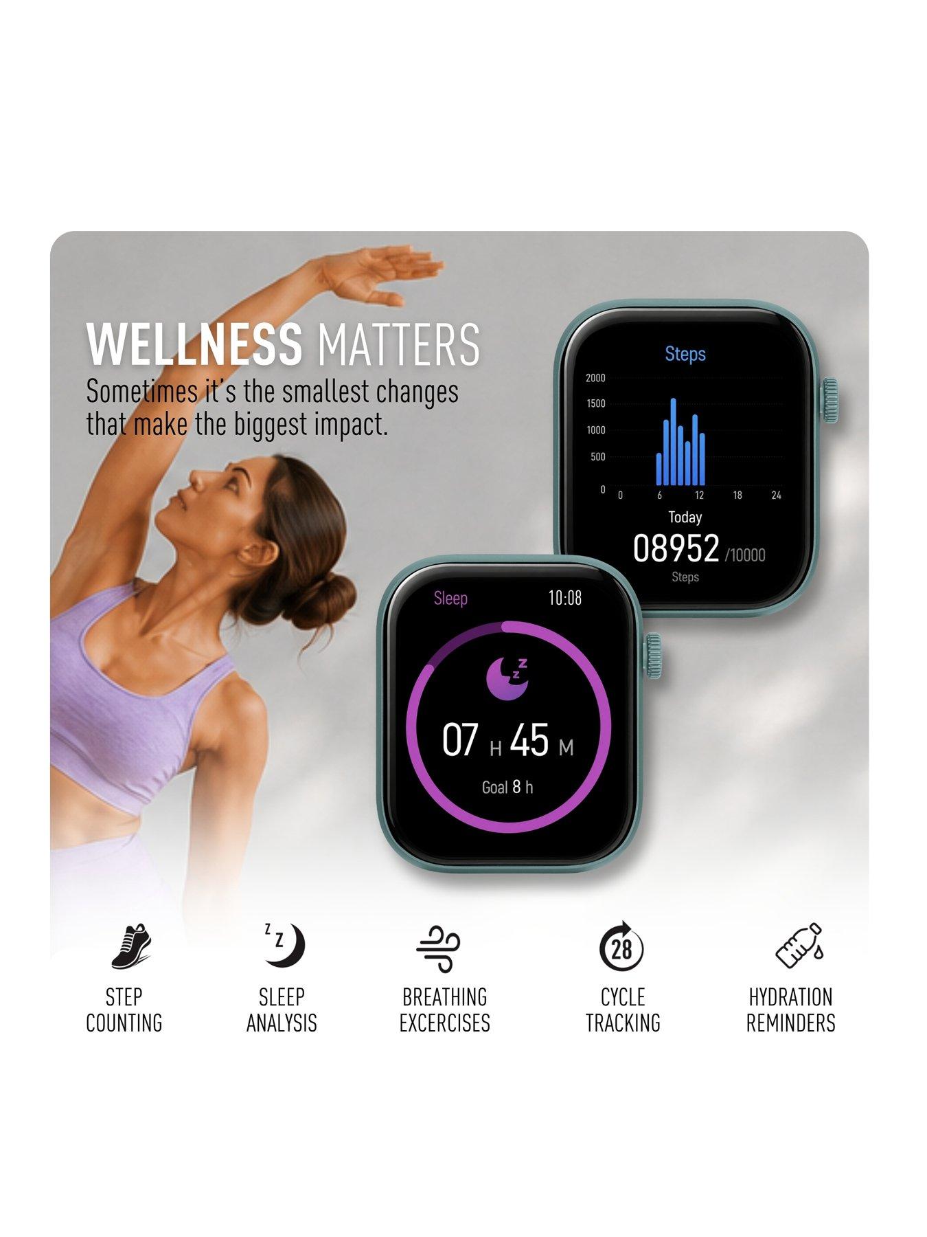 Image 3 of 8 of Reflex Active Reflex Active Spectra Dark Grey Silicone Strap Smart Watch