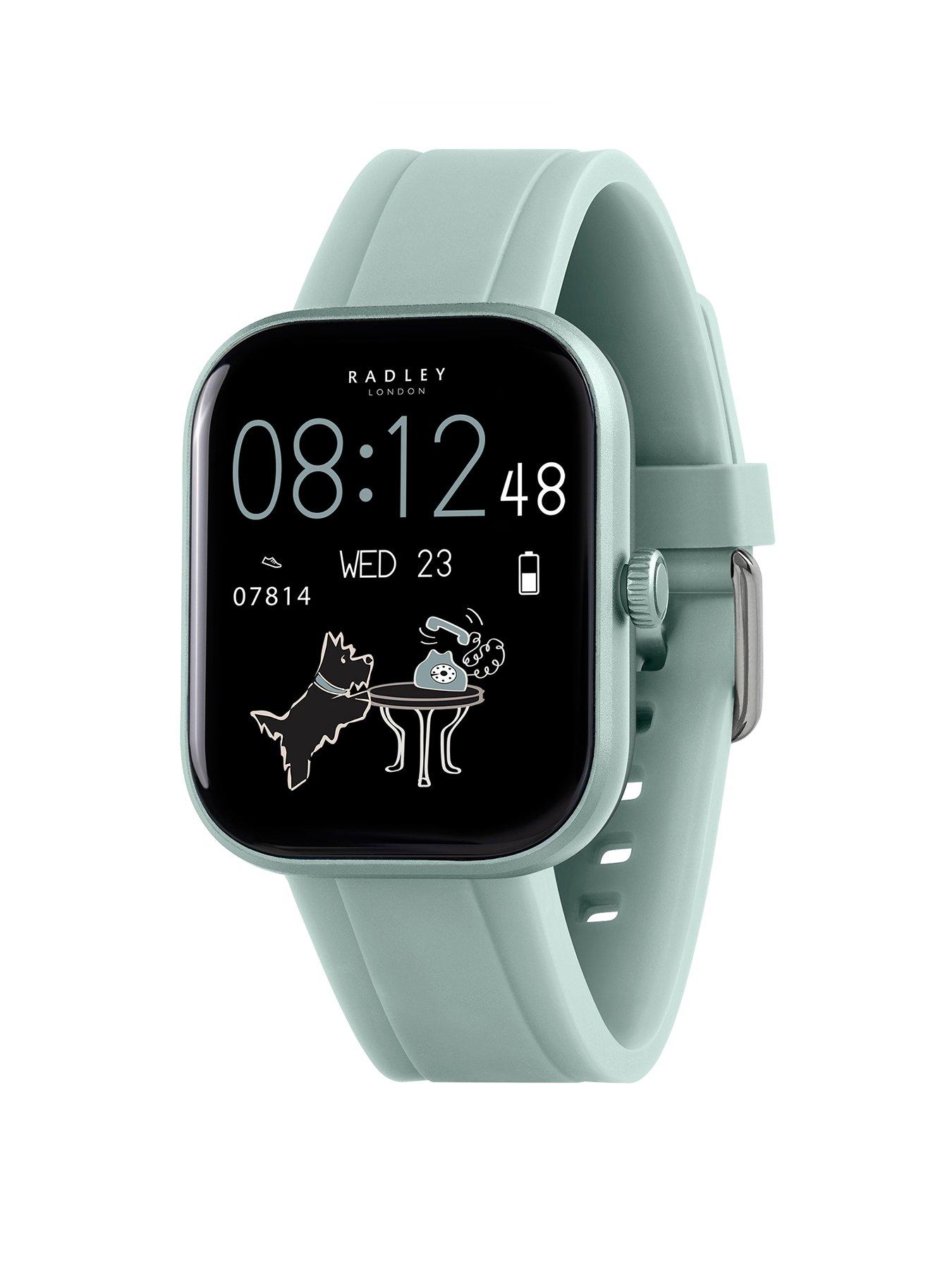 Radley Series 55 Green Water Silicone Strap Smart Watch