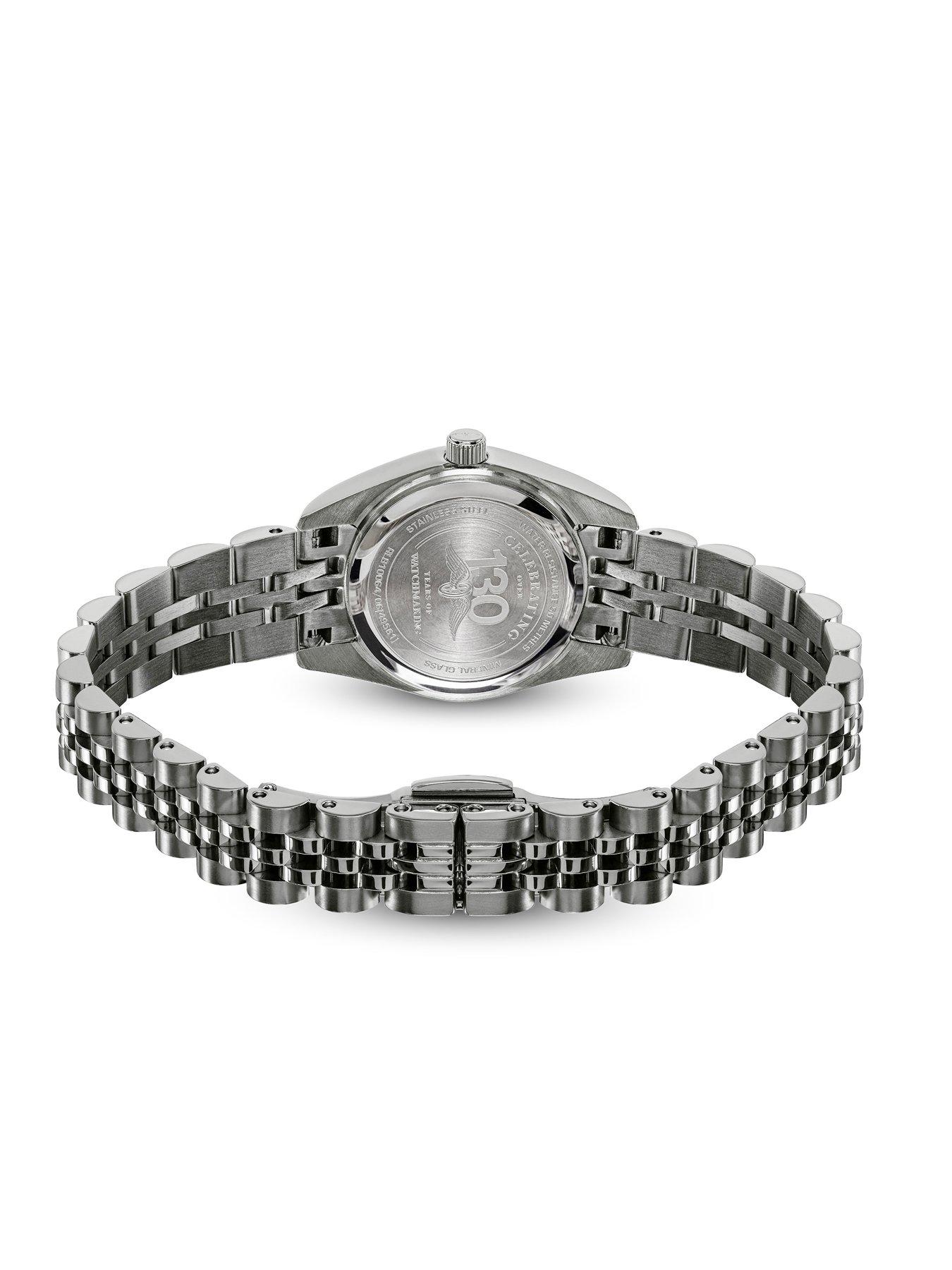 Image 4 of 6 of Rotary Ladies Silver Dial Stainless Steel Bracelet Watch