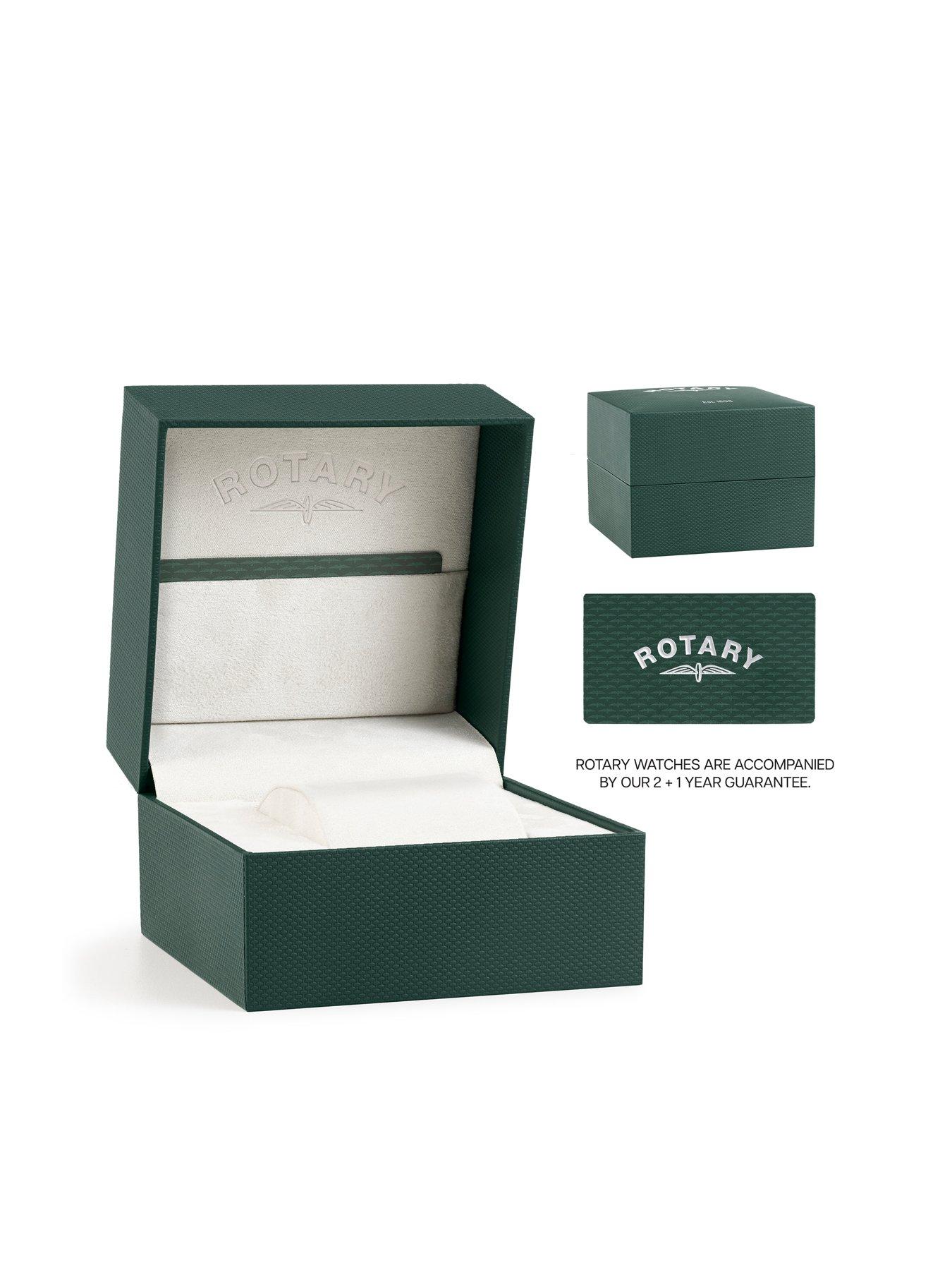 Image 5 of 5 of Rotary Ultra Slim Ladies Two Tone GP SS Bracelet