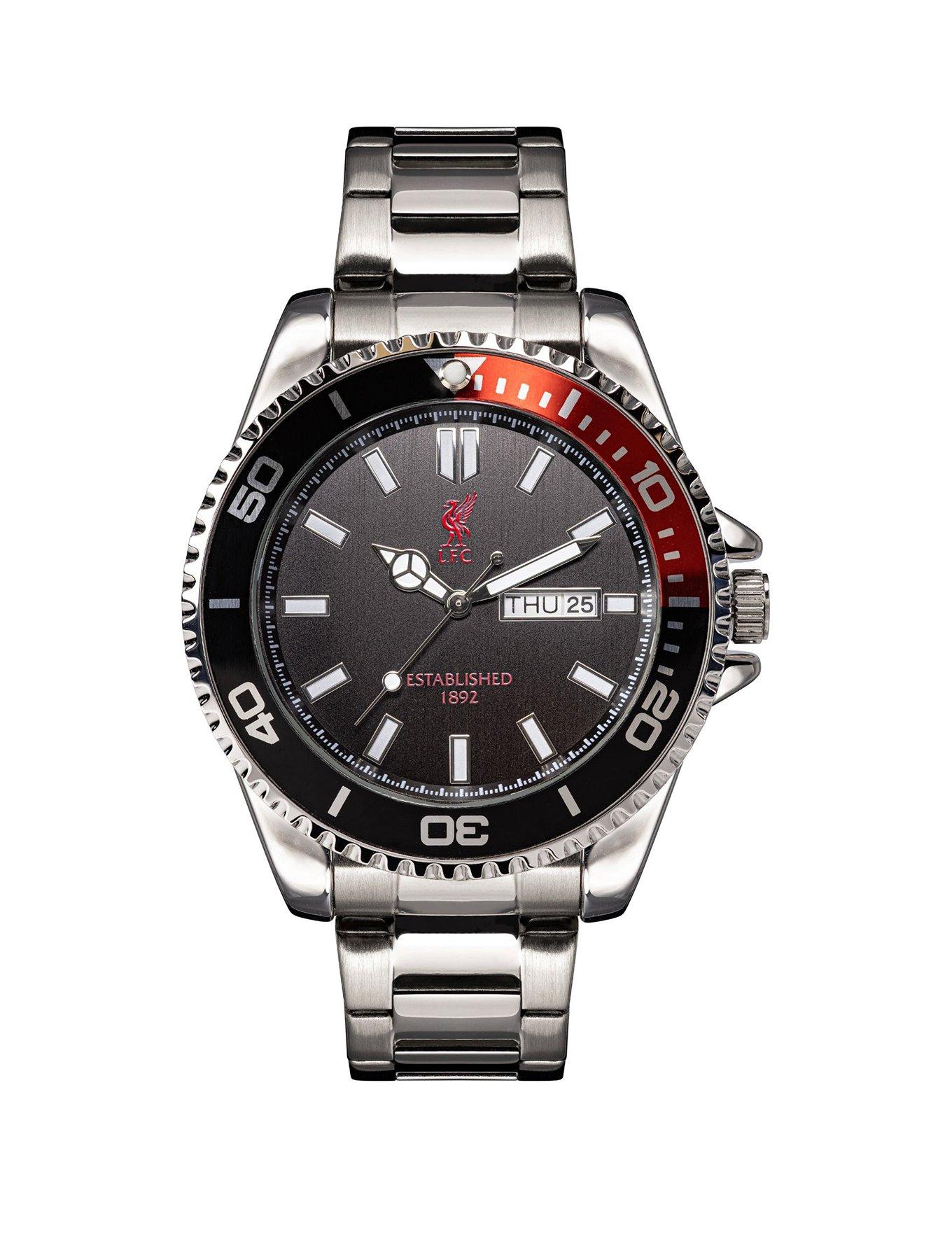 Liverpool FC Liverpool Football Club Silver Bracelet Watch