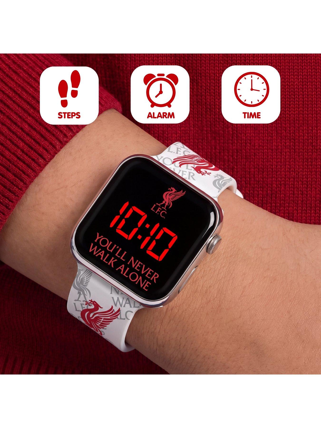 Image 2 of 5 of Liverpool FC Liverpool Football Club LED Watch with Tracker