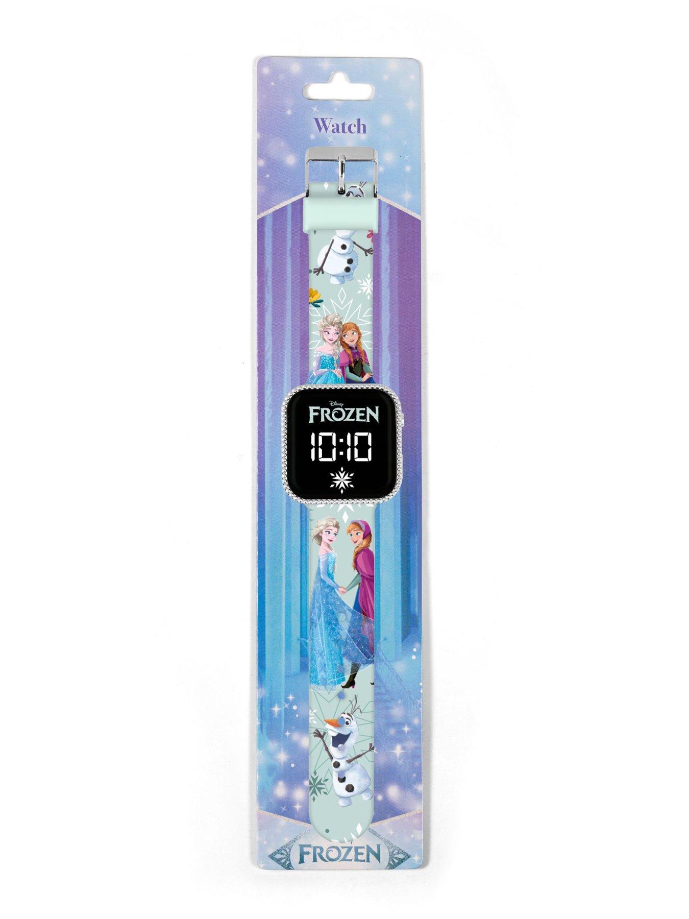 Image 4 of 4 of Disney Frozen FROZEN FAUX STUDDED LED WATCH