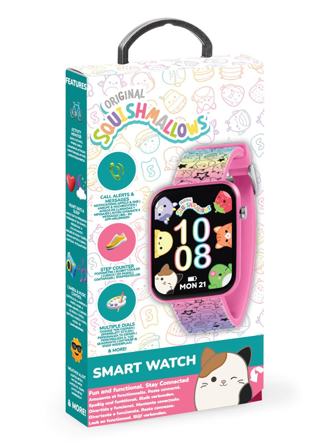 Image 5 of 6 of Squishmallows SQUISHMALLOW RAINBOW STRAP SMART WATCH