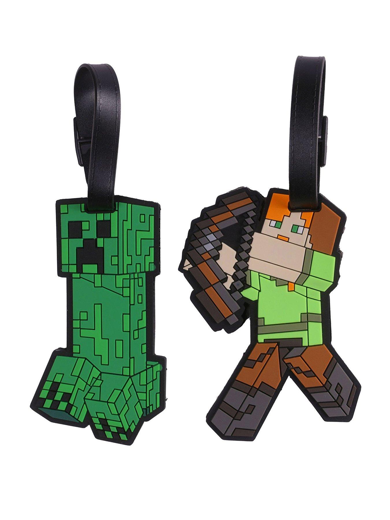 Minecraft 2 PCS LUGGAGE TAG SET MINECRAFT
