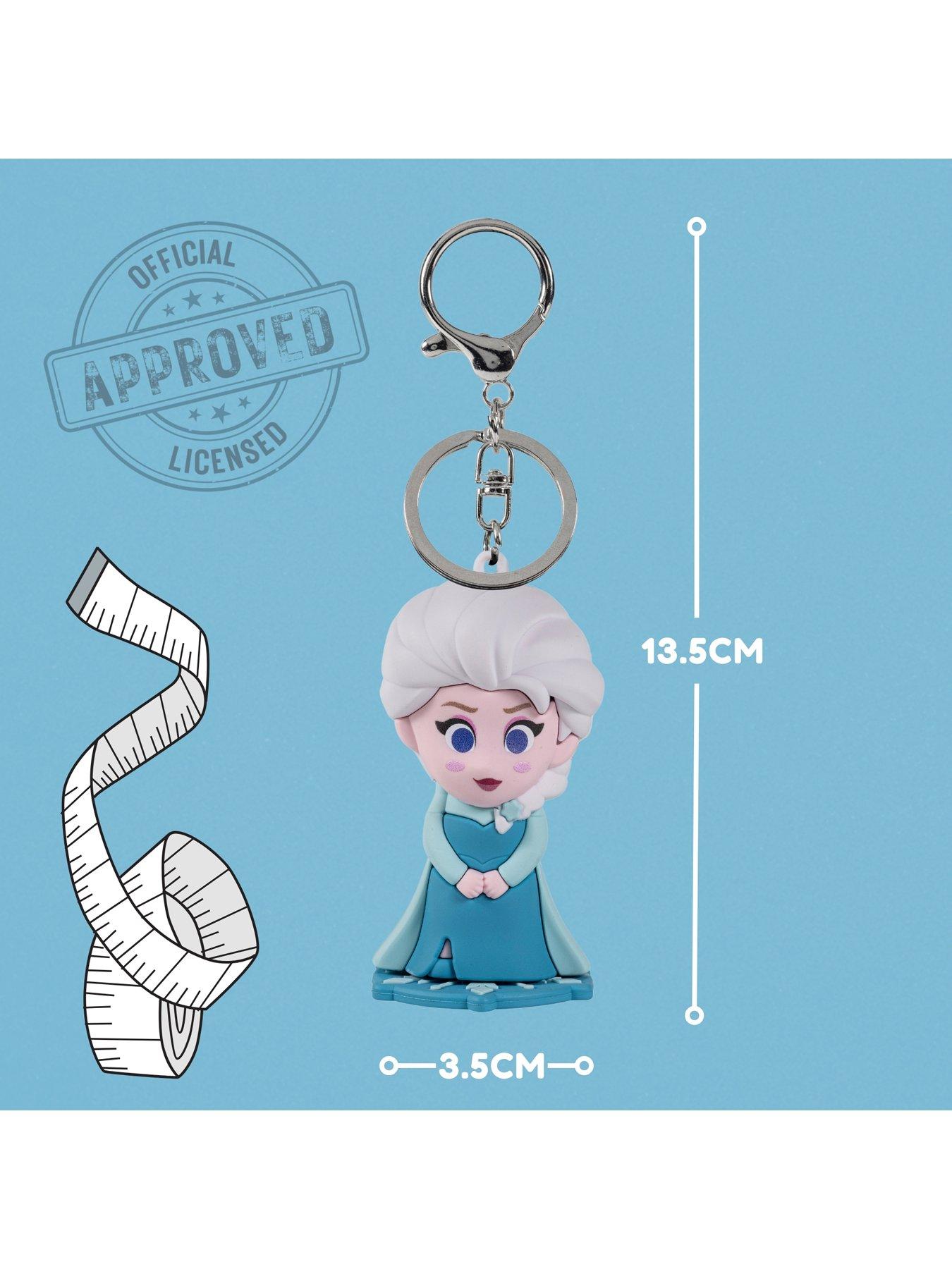 Image 5 of 7 of Disney Frozen Girls 3D LED Flashlight Clip Keyring - Multi