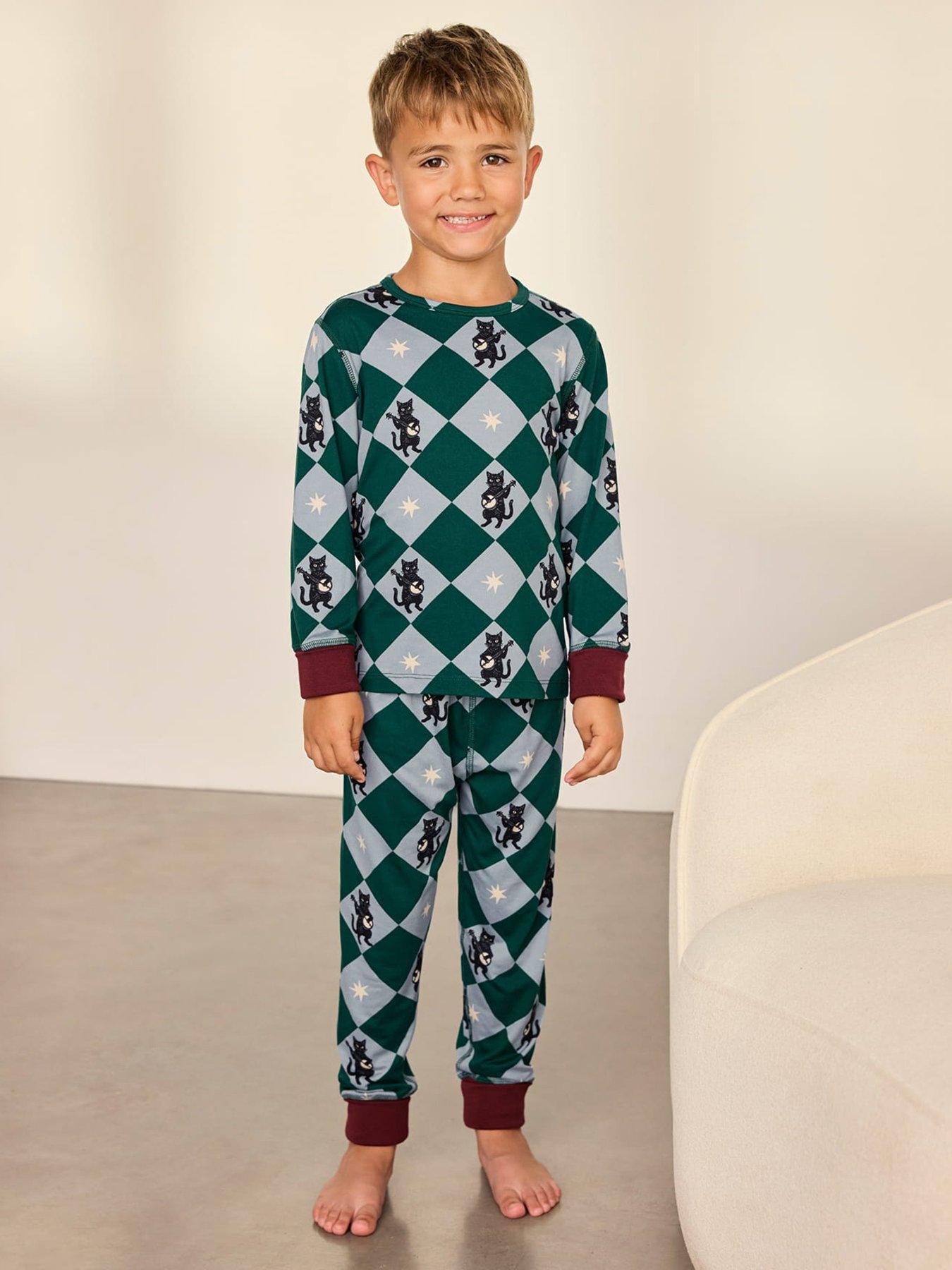 CHELSEA PEERS Chelsea Peers Kids Two Pack Midnight Serenade / Moonlit Knight Print Long Pyjama Set - Multi
