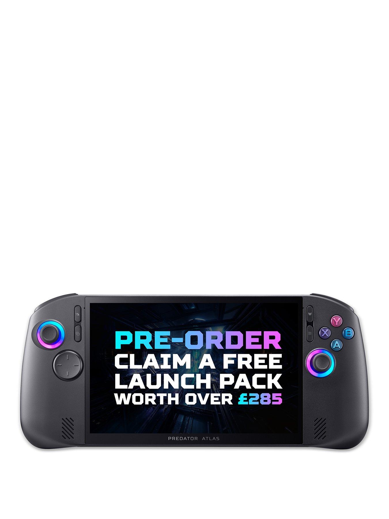 Acer Predator Atlas 8 - Handheld PC Gaming Console - Intel Arc G3 - 16GB RAM - 512GB SSD - 8in WUXGA IPS - Black