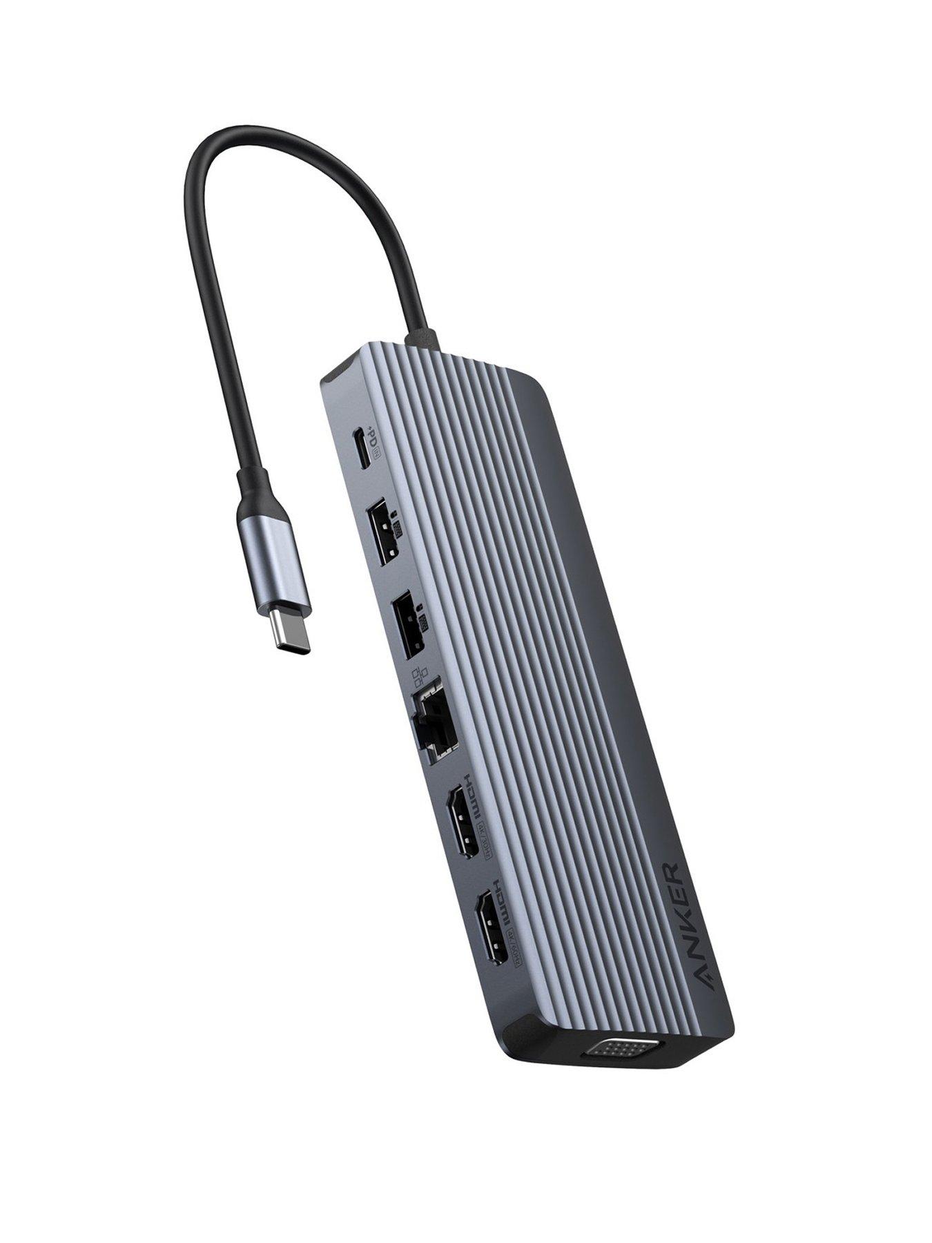 Image 1 of 7 of Anker Laptop Docking Station 14-in-1 USB Hub