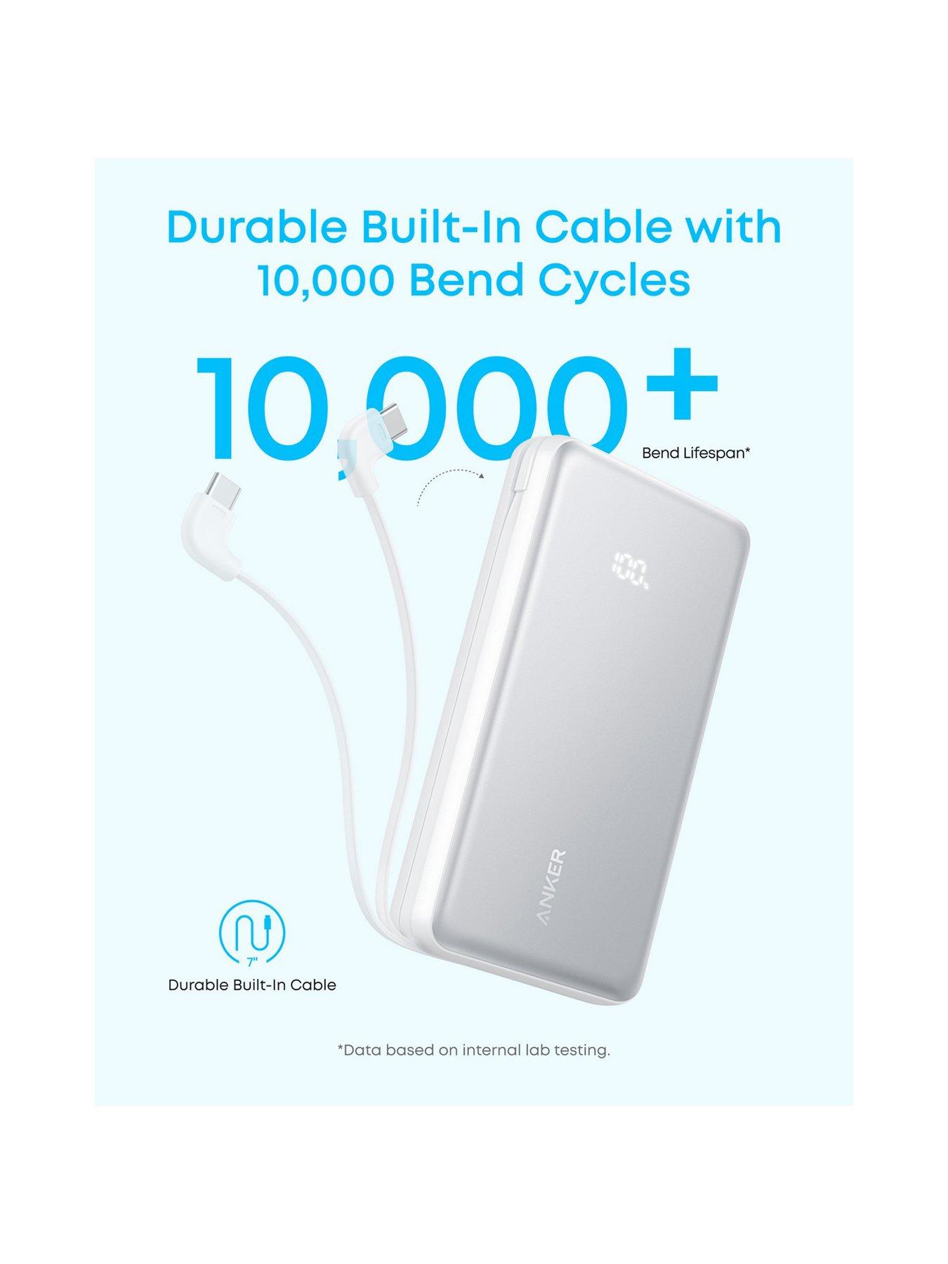 Anker Zolo Power Bank, 20,000mAh Portable Charger 22.5W Output with ...