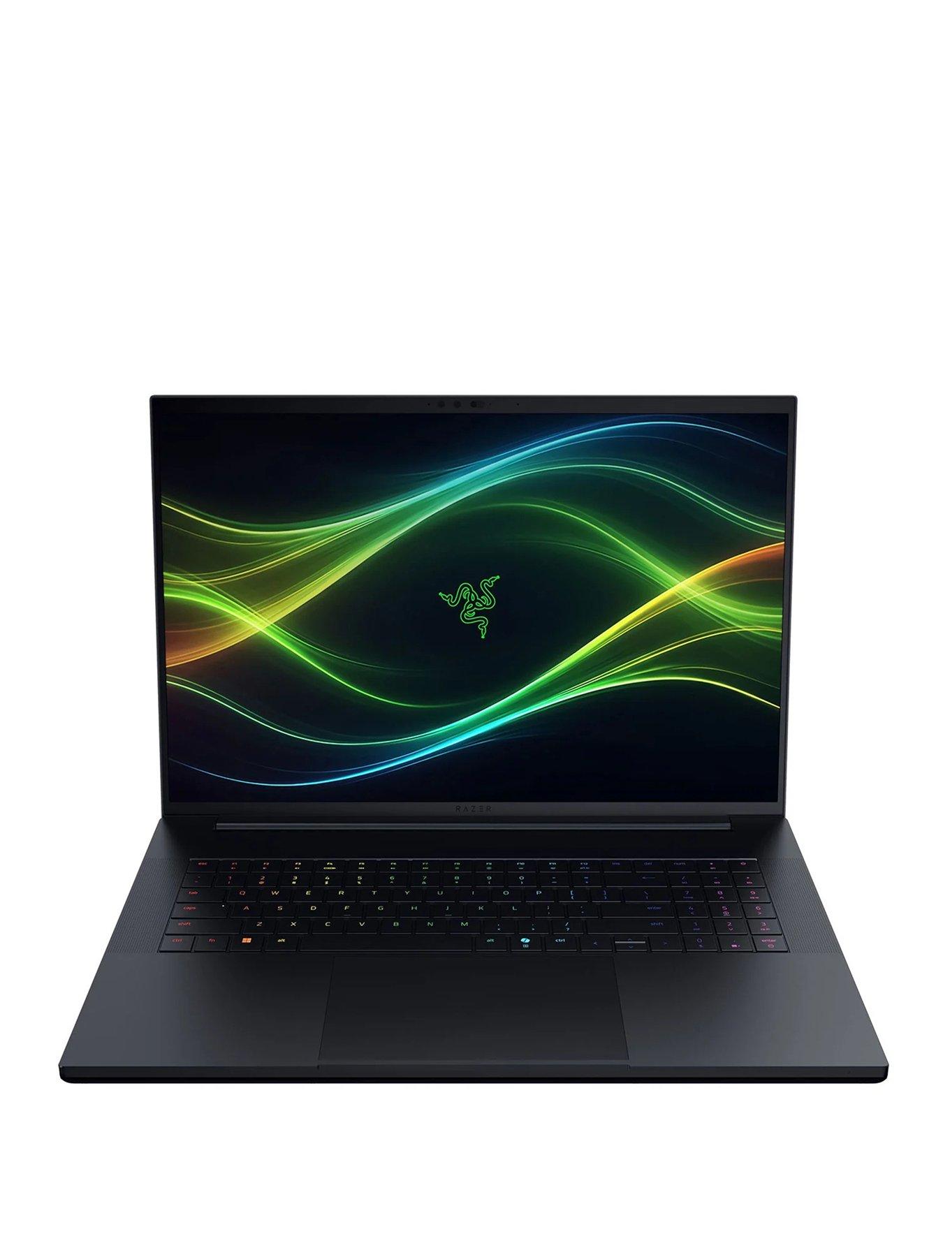 Image 1 of 4 of Razer Blade 18 Gaming Laptop - GeForce RTX 5090, Intel Core Ultra 9, 32GB RAM, 2TB SSD, 18" Dual-Mode (UHD+ 240Hz / FHD+ 440Hz), Black