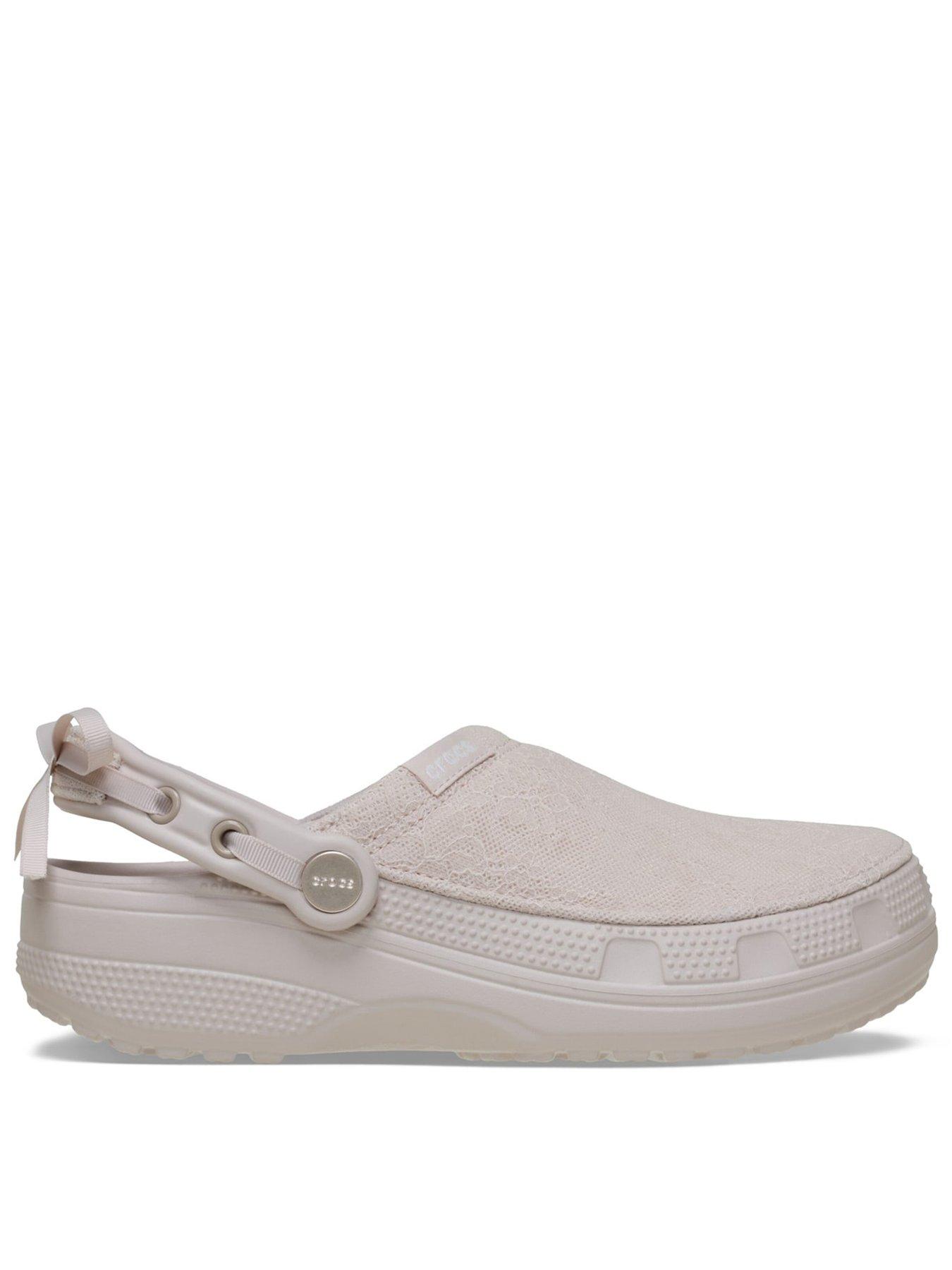 Image 1 of 7 of Crocs Crafted Lace Clog Cocoa Cream