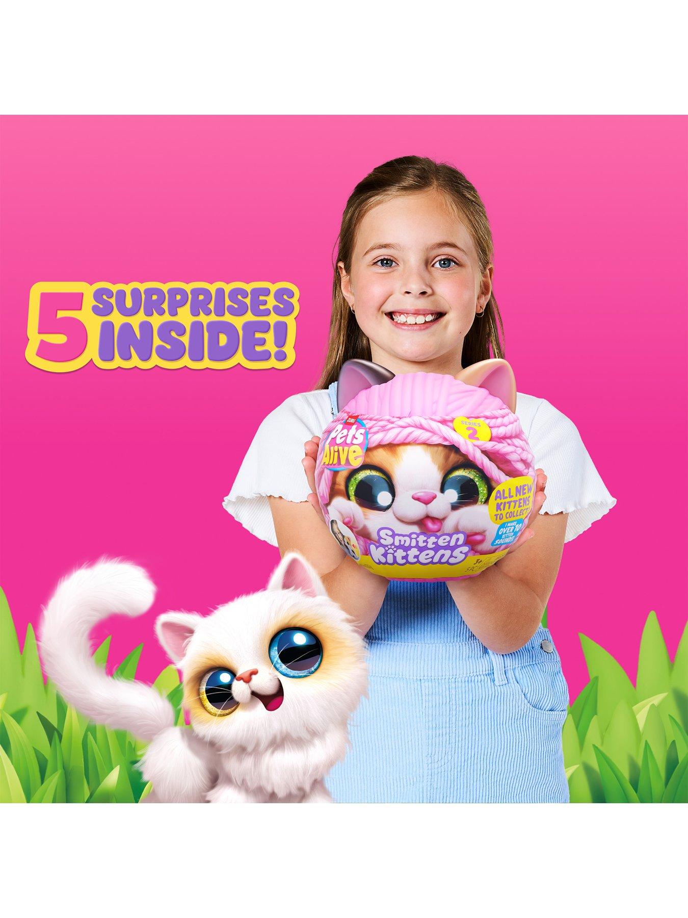 Image 5 of 7 of Pets Alive Smitten Kittens S2 Surprise Sound Interactive Plush Kitten